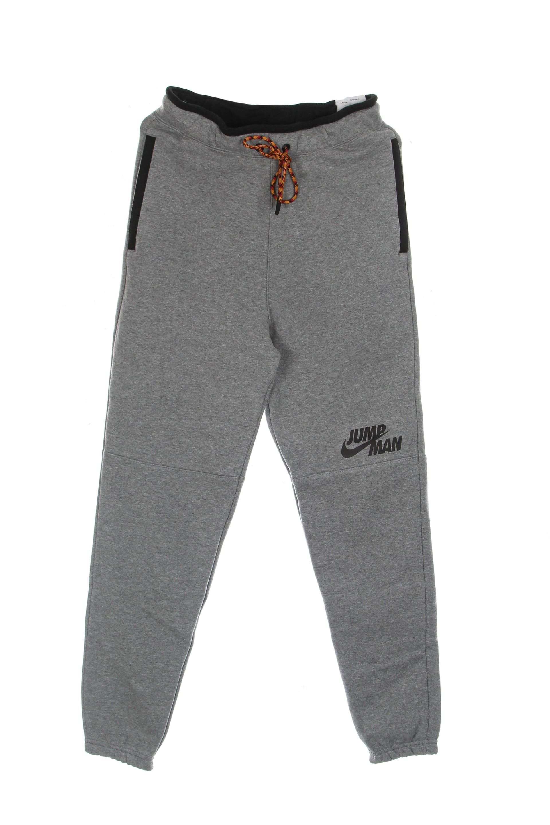 JORDAN Pantalone Tuta Felpato Uomo Jumpman Fleece Pant Carbon Heather/black da uomo in Pantaloni sportivi Drestige - Casamassima, commercioVirtuoso.it