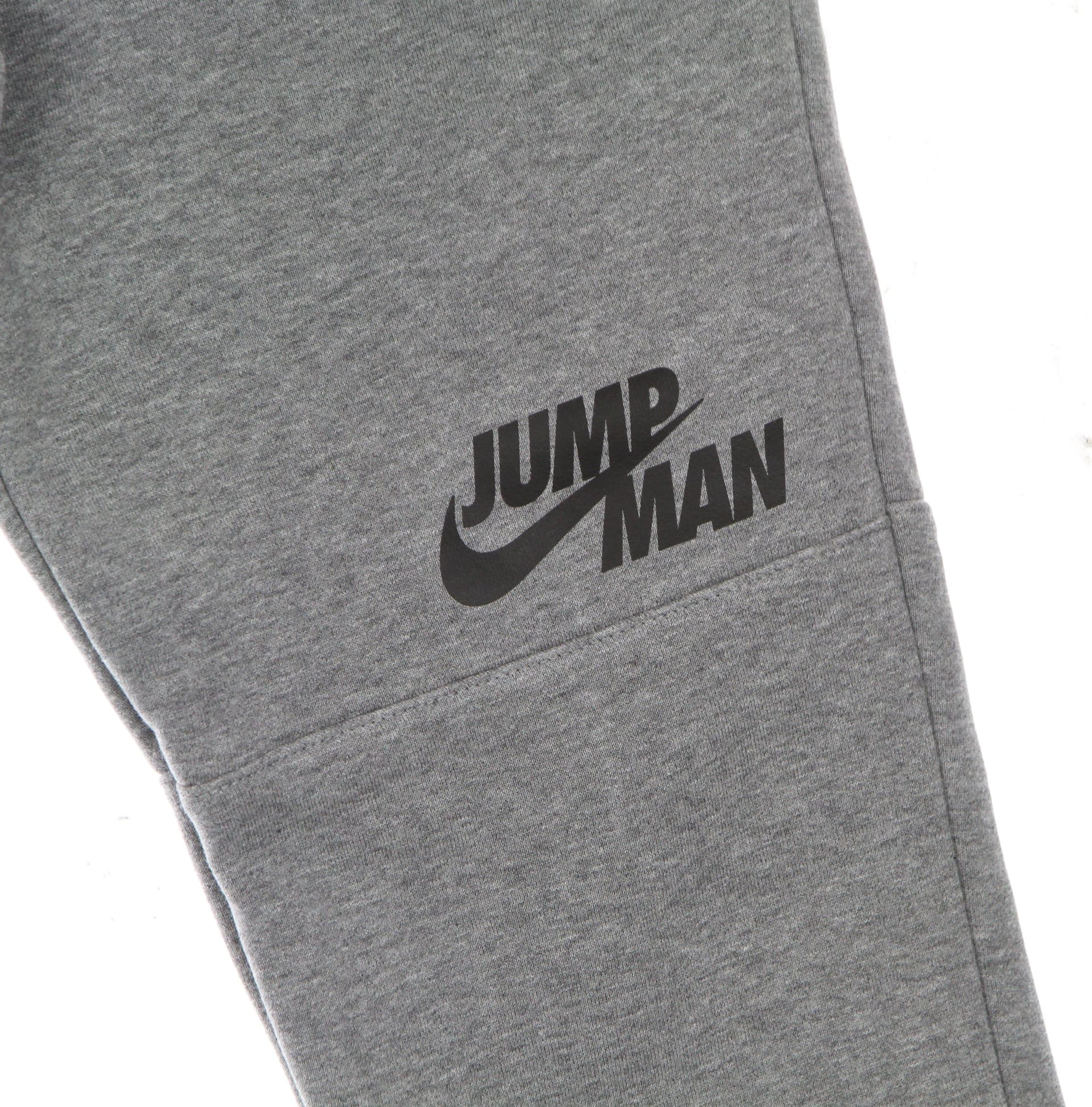 JORDAN Pantalone Tuta Felpato Uomo Jumpman Fleece Pant Carbon Heather/black da uomo in Pantaloni sportivi Drestige - Casamassima, commercioVirtuoso.it
