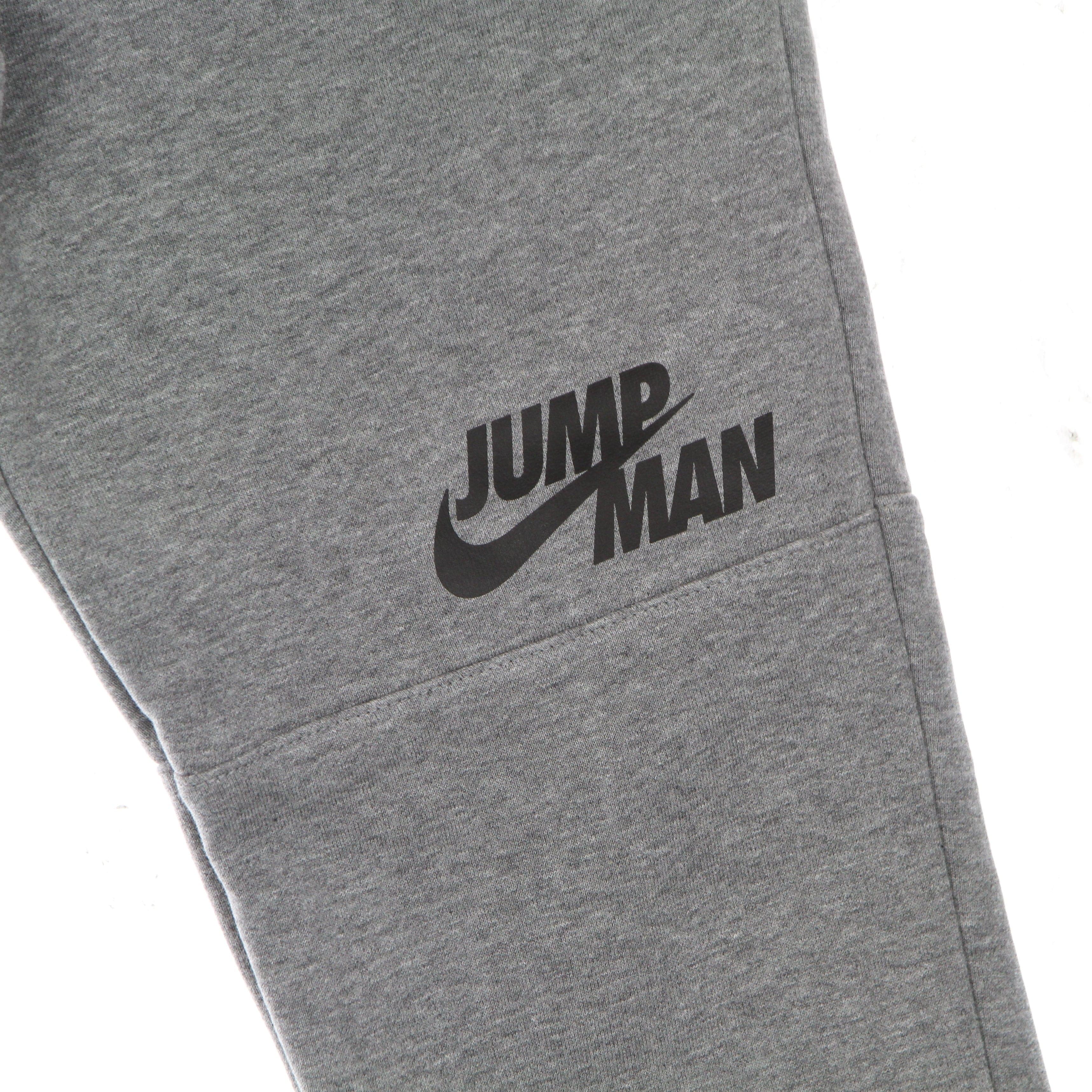 JORDAN Pantalone Tuta Felpato Uomo Jumpman Fleece Pant Carbon Heather/black da uomo in Pantaloni sportivi Drestige - Casamassima, commercioVirtuoso.it