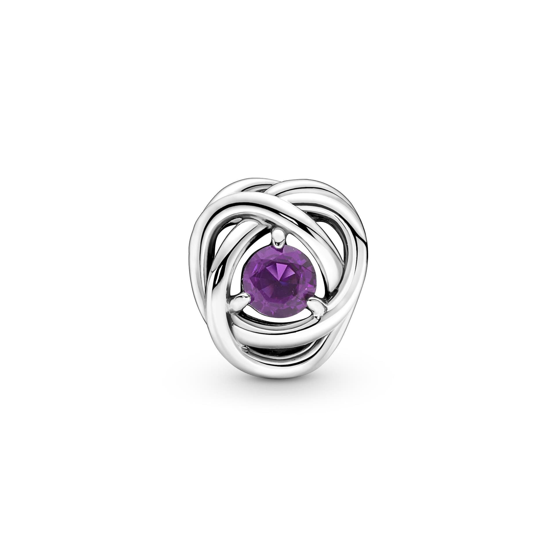 PANDORA - Charm Cerchio Eterno Viola in Bead Charm Alba Gioielli - Casoria, commercioVirtuoso.it