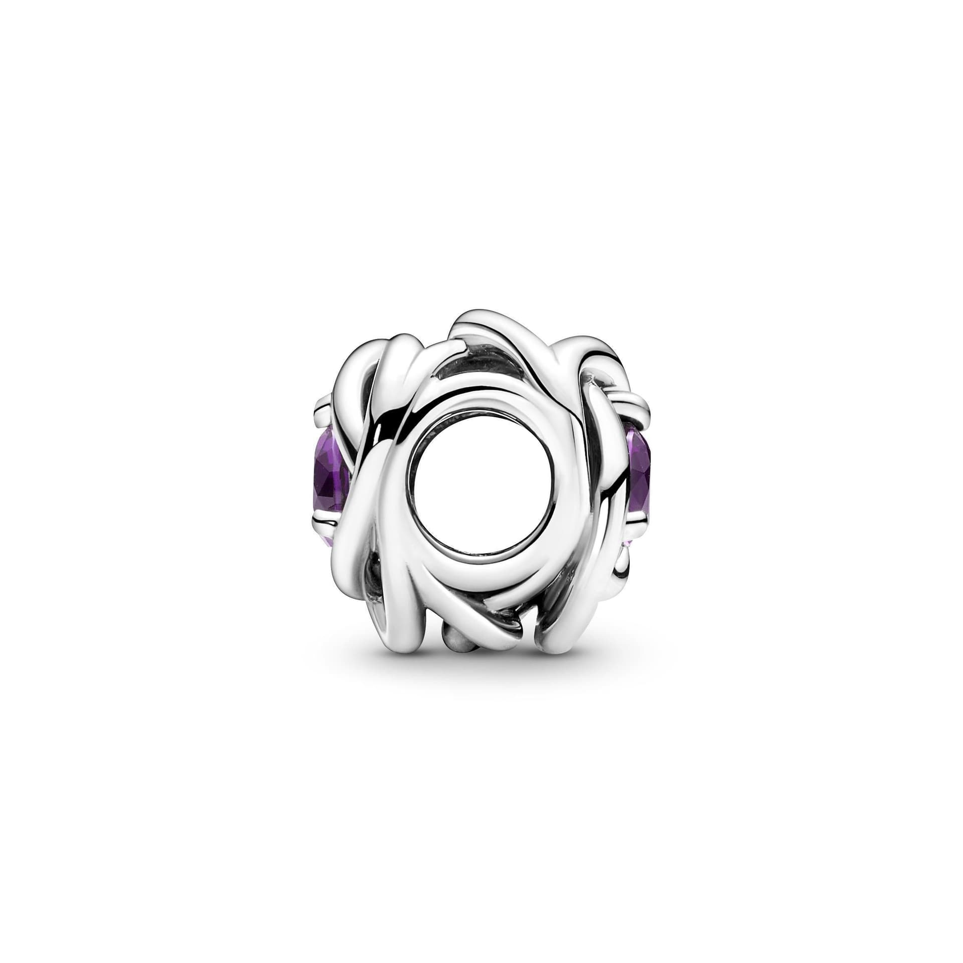 PANDORA - Charm Cerchio Eterno Viola in Bead Charm Alba Gioielli - Casoria, commercioVirtuoso.it