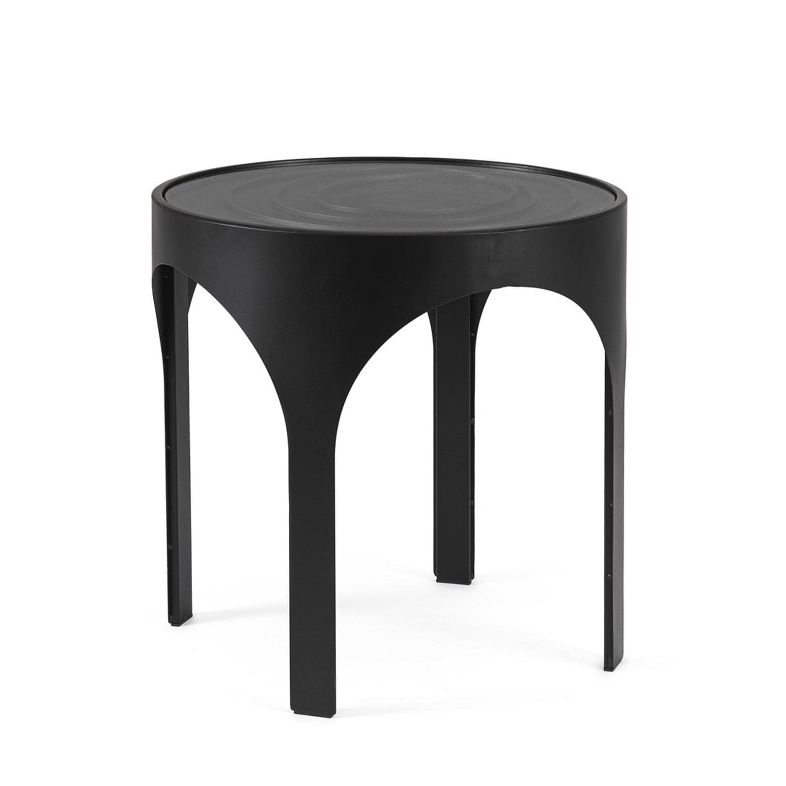 Tavolino "Archie" struttura in acciaio e piano in vetro temperato - 14