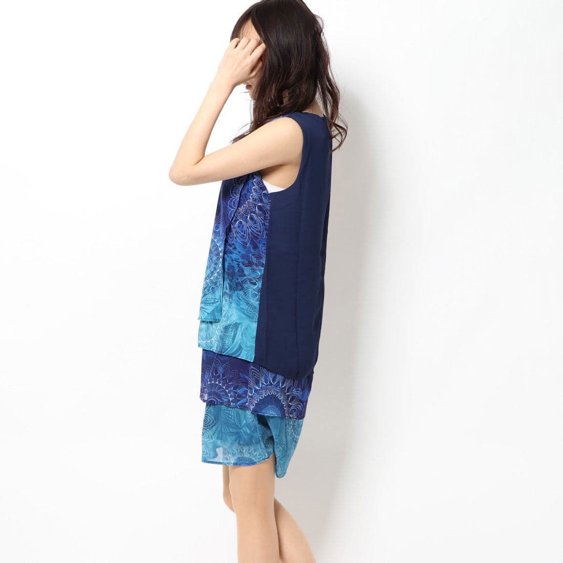 Desigual Abito Donna Capas Neko Blu/Azzurro in Casual Scontolo.net - Potenza, commercioVirtuoso.it