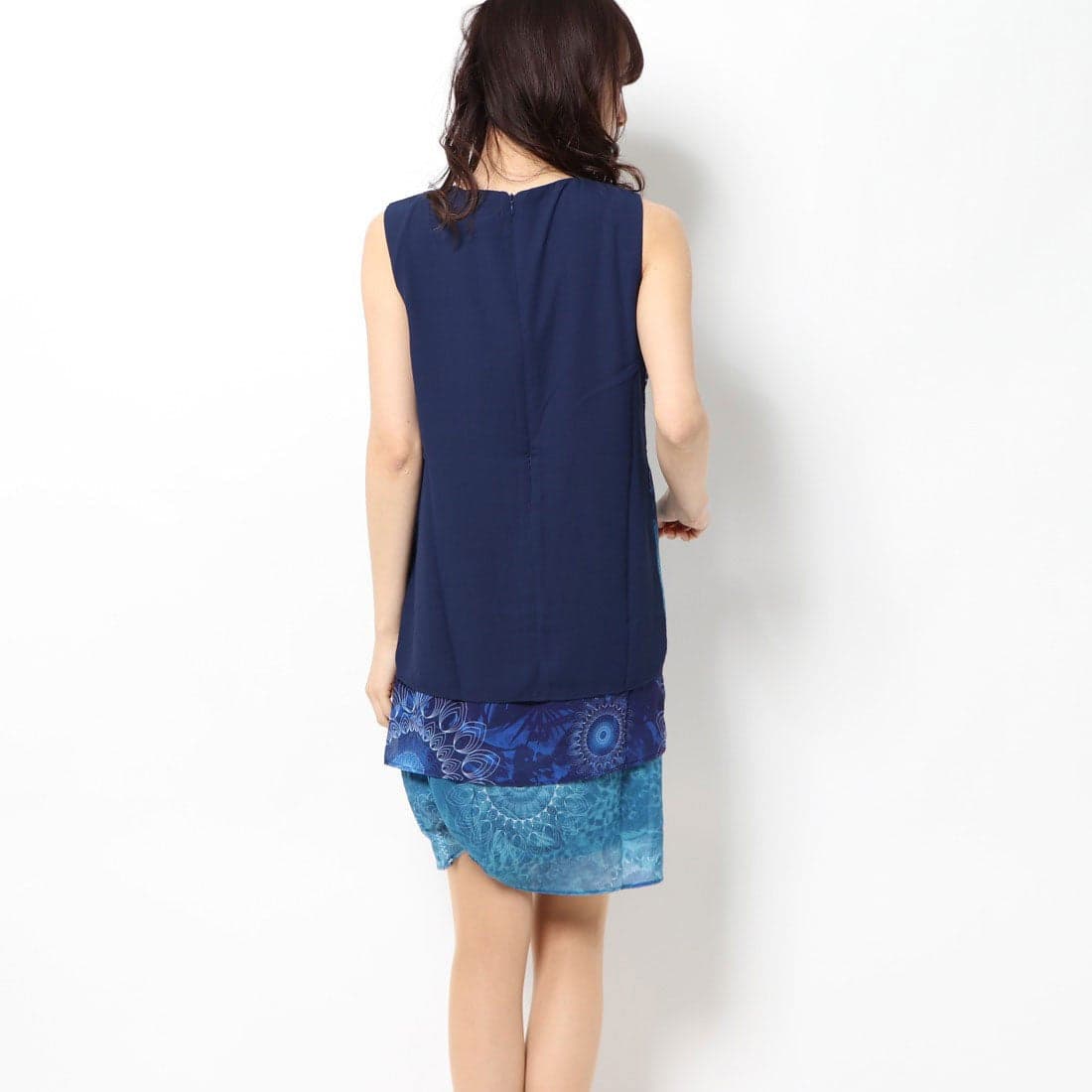 Desigual Abito Donna Capas Neko Blu/Azzurro in Casual Scontolo.net - Potenza, commercioVirtuoso.it