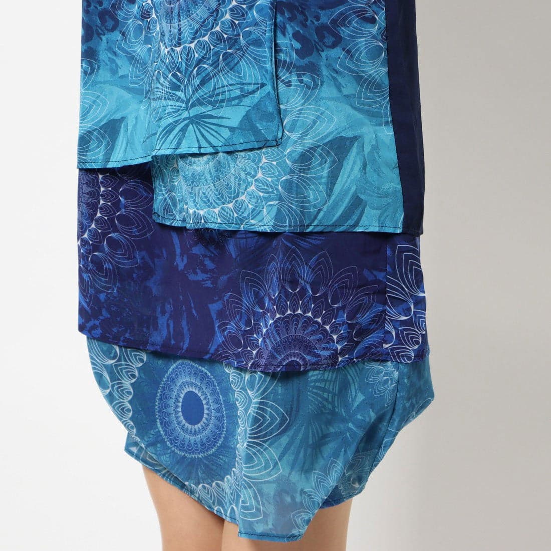 Desigual Abito Donna Capas Neko Blu/Azzurro in Casual Scontolo.net - Potenza, commercioVirtuoso.it