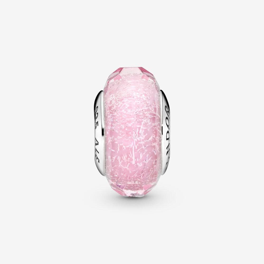 Pandora Charm in vetro di Murano rosa sfaccettato in Bead Charm Alba Gioielli - Casoria, commercioVirtuoso.it