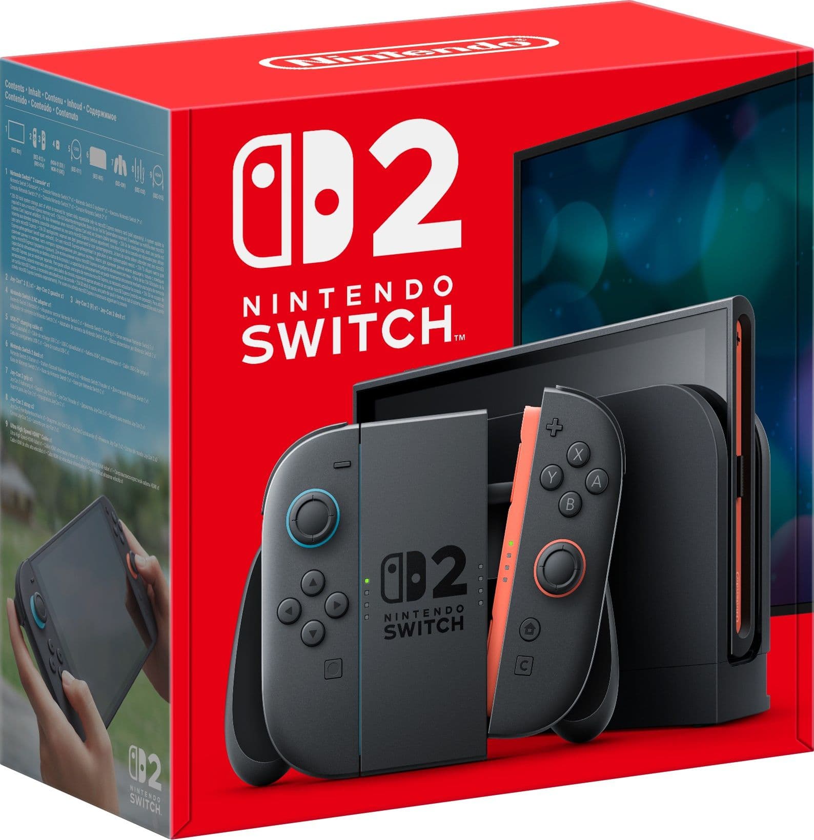 Nintendo Switch 2 console da gioco portatile 20,1 cm (7.9") 256 GB Touch screen Wi-Fi Nero GARANZIA ITALIA