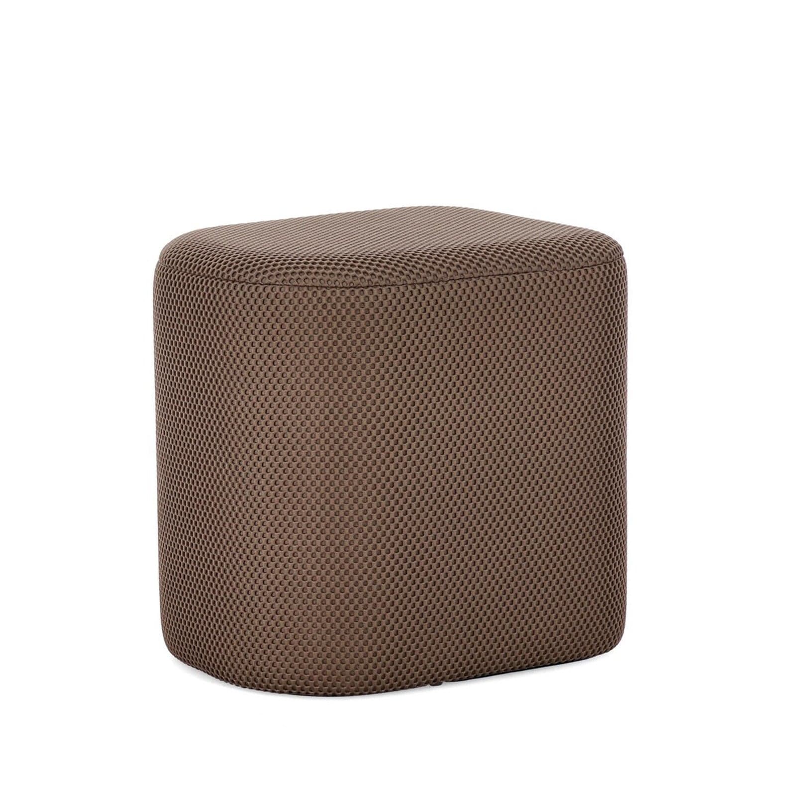 Pouf "Darya" struttura in MDF rivestimento in poliestere per interno - 19