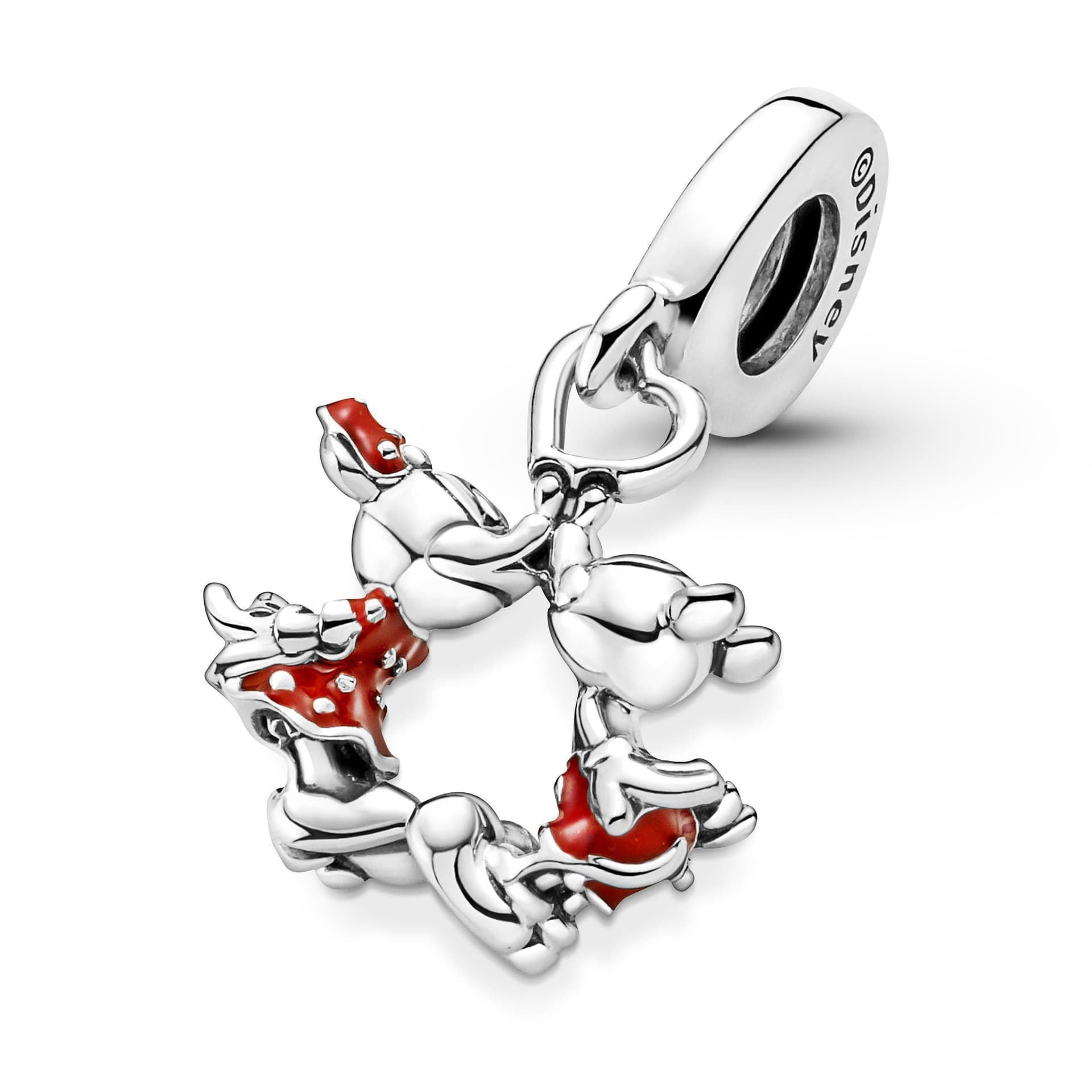 PANDORA - Disney, charm Pendente Mickey Mouse & Minnie, Il Bacio in Bead Charm Alba Gioielli - Casoria, commercioVirtuoso.it
