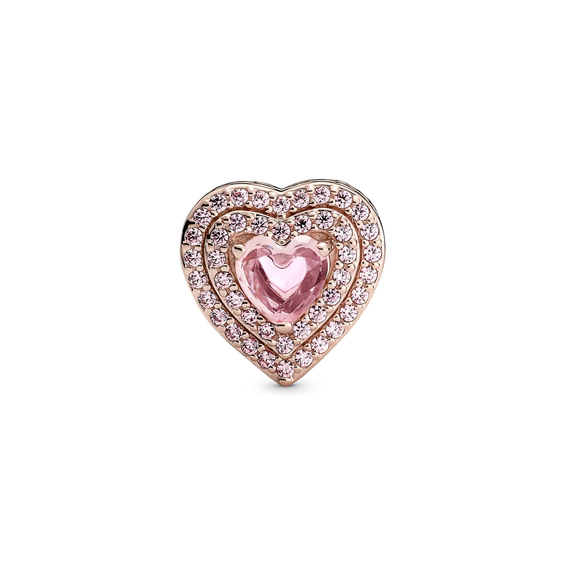 PANDORA  - Charm a cuore in rilievo scintillante in Bead Charm Alba Gioielli - Casoria, commercioVirtuoso.it
