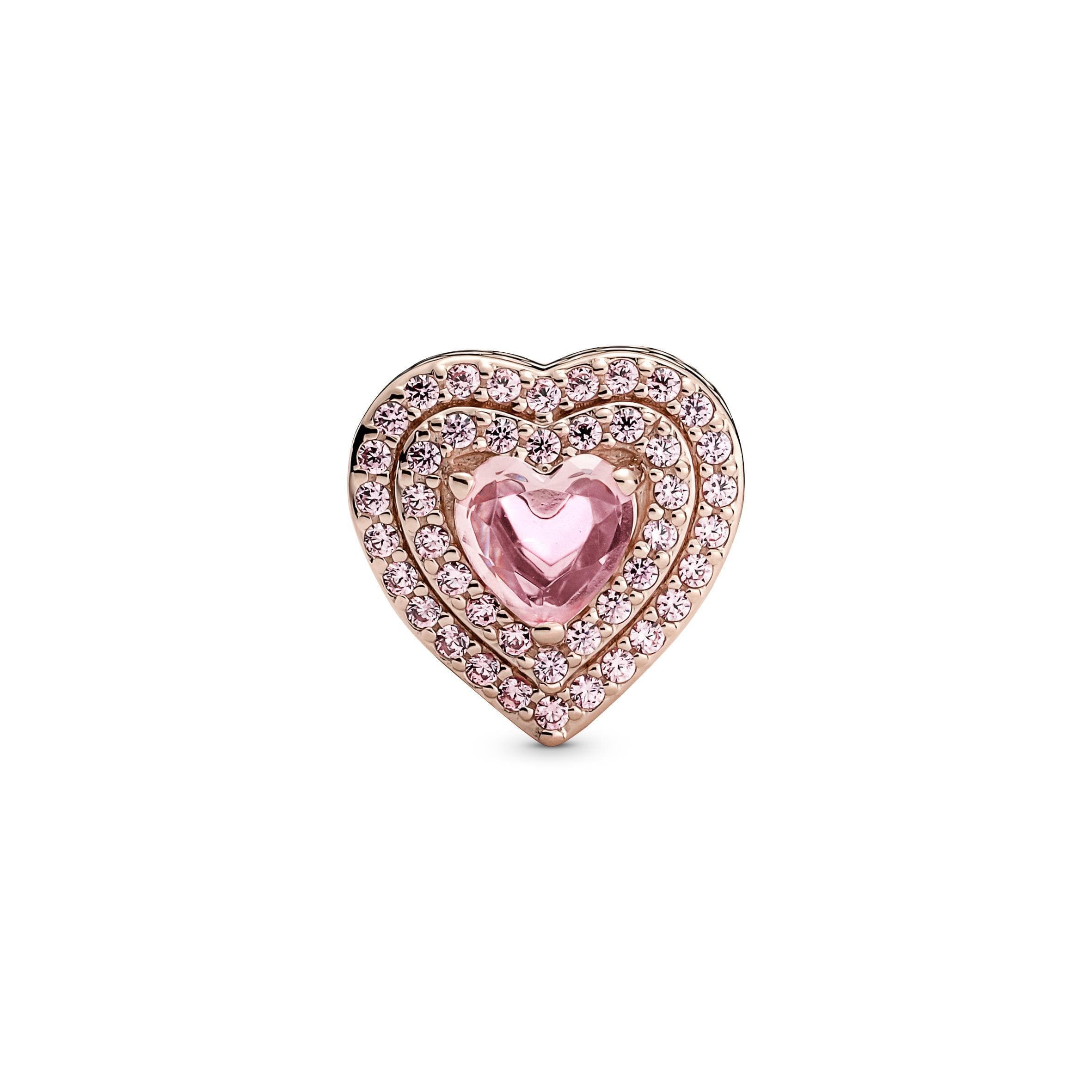 PANDORA  - Charm a cuore in rilievo scintillante in Bead Charm Alba Gioielli - Casoria, commercioVirtuoso.it