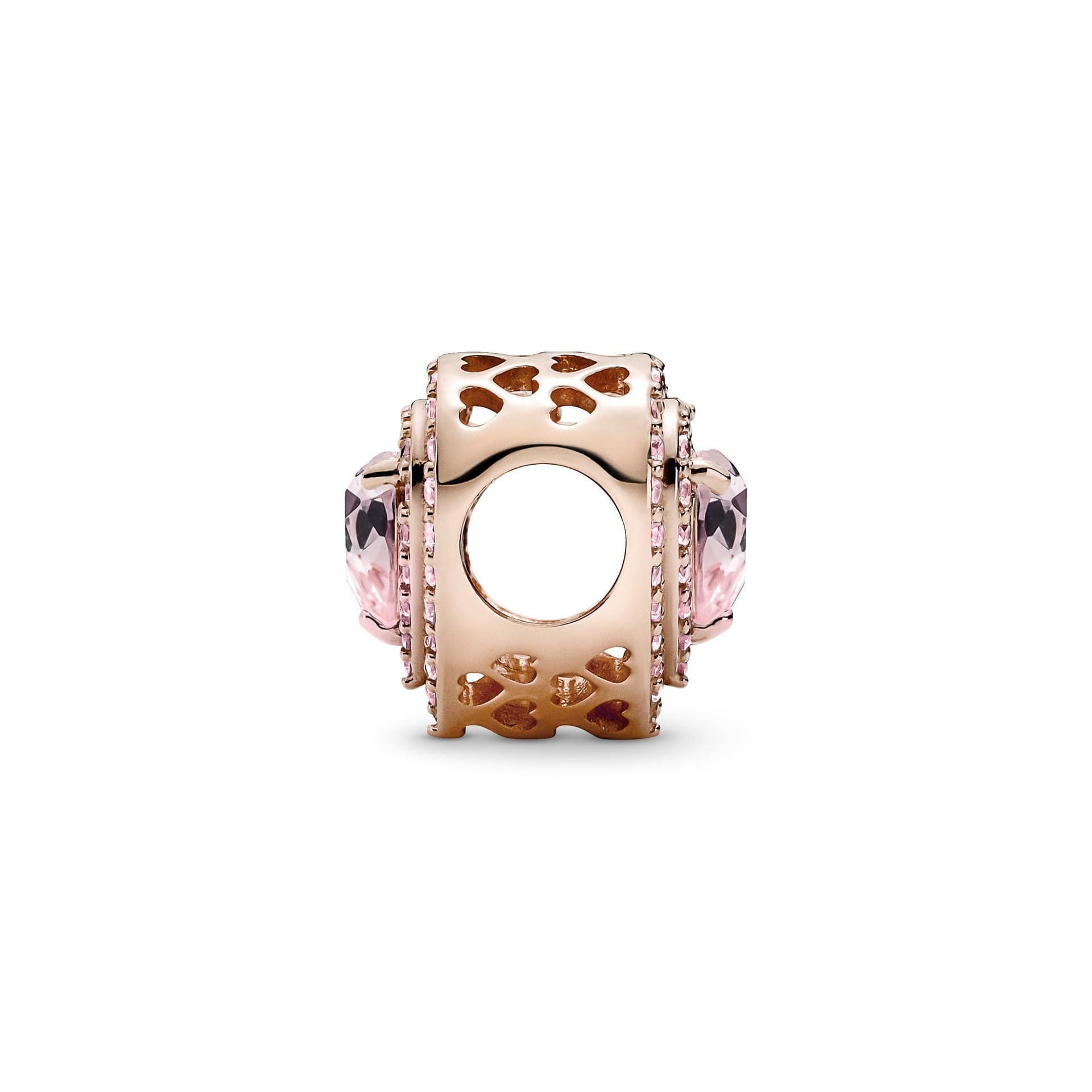 PANDORA  - Charm a cuore in rilievo scintillante in Bead Charm Alba Gioielli - Casoria, commercioVirtuoso.it