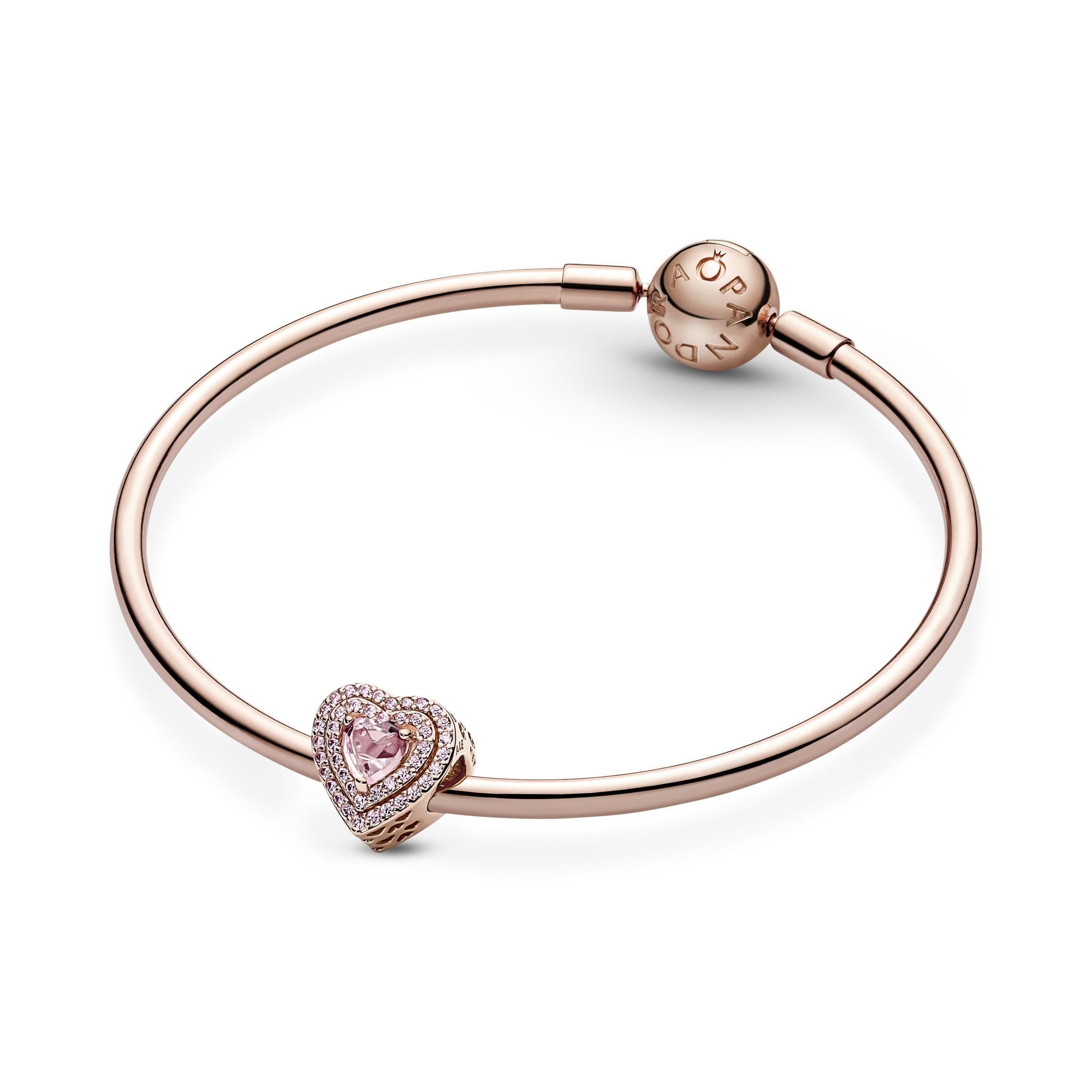 PANDORA  - Charm a cuore in rilievo scintillante in Bead Charm Alba Gioielli - Casoria, commercioVirtuoso.it