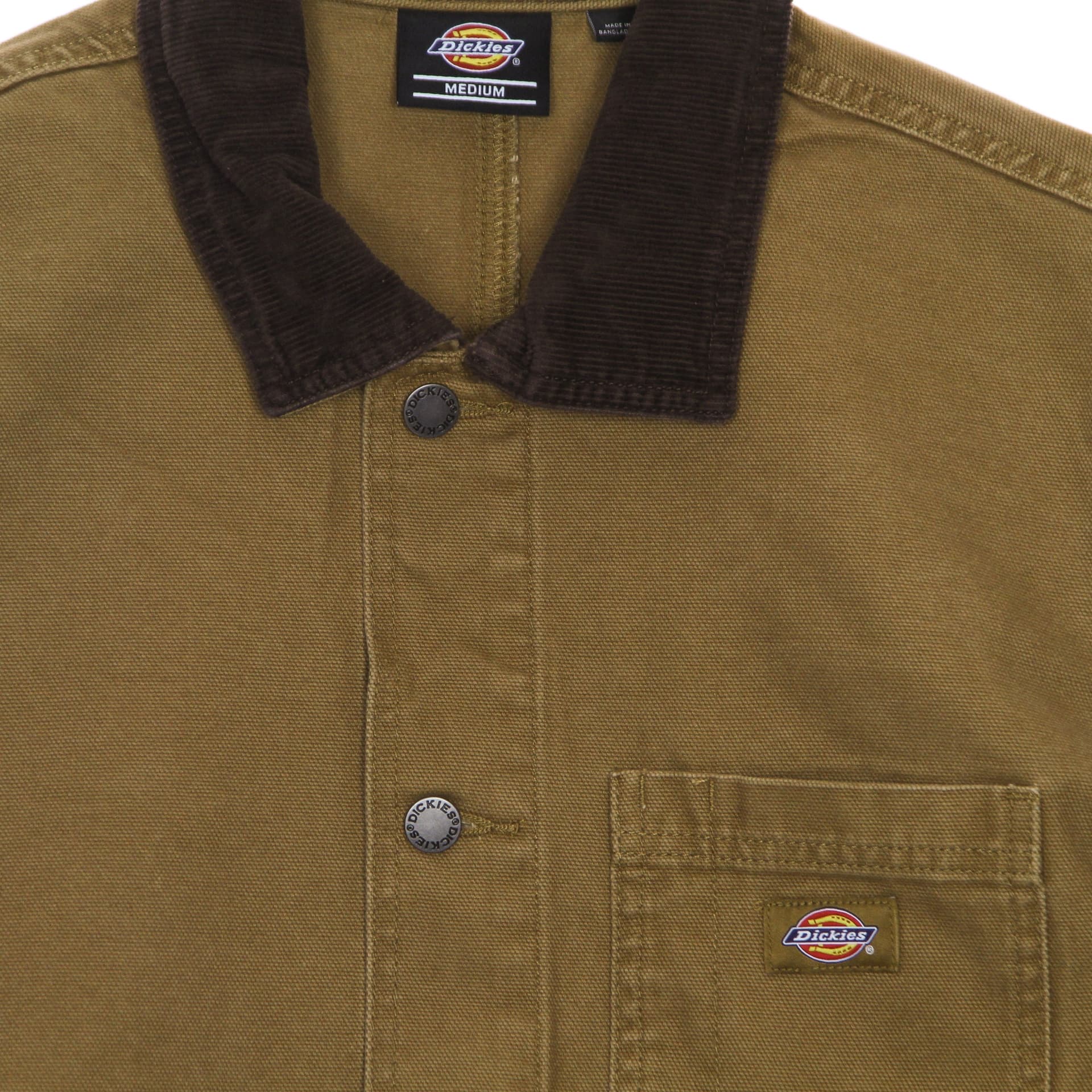 DICKIES Giacca Workwear Uomo Duck Canvas Summer Chore Coat Stone Washed Brown Duck da uomo in Giacche Drestige - Casamassima, commercioVirtuoso.it