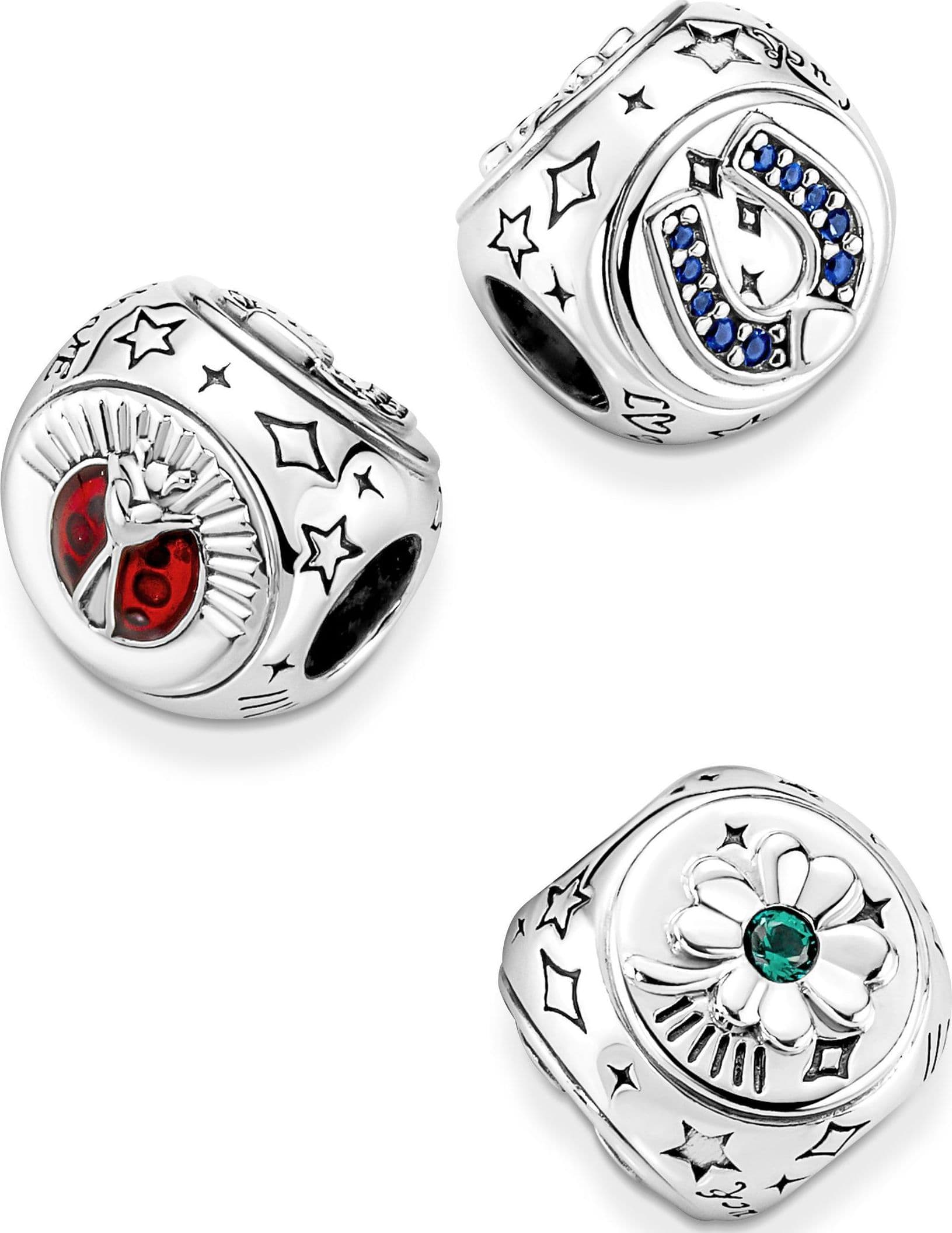 PANDORA - Charm Simboli della Fortuna in Bead Charm Alba Gioielli - Casoria, commercioVirtuoso.it