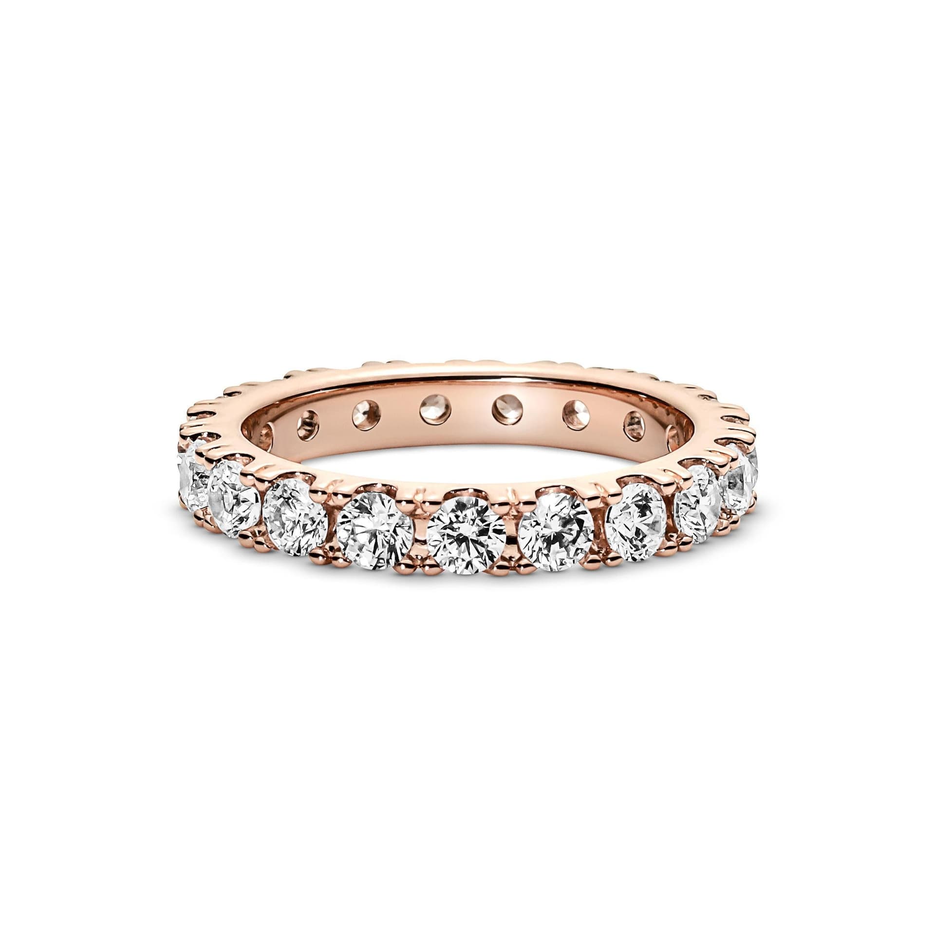 PANDORA - Anello eternity Sentiero luminoso Rose gold in Anelli Alba Gioielli - Casoria, commercioVirtuoso.it