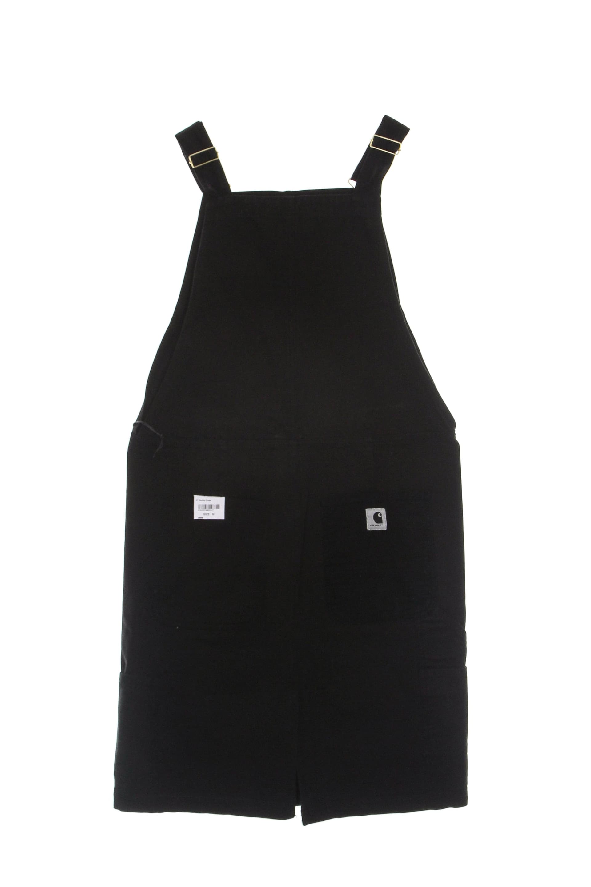 CARHARTT WIP Salopette Donna Medley Dress Black Garment Dyed
