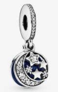 Pandora Charm pendente cielo e luna
