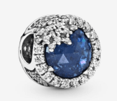 Pandora Charm Fiocco di Neve Scintillante Blu