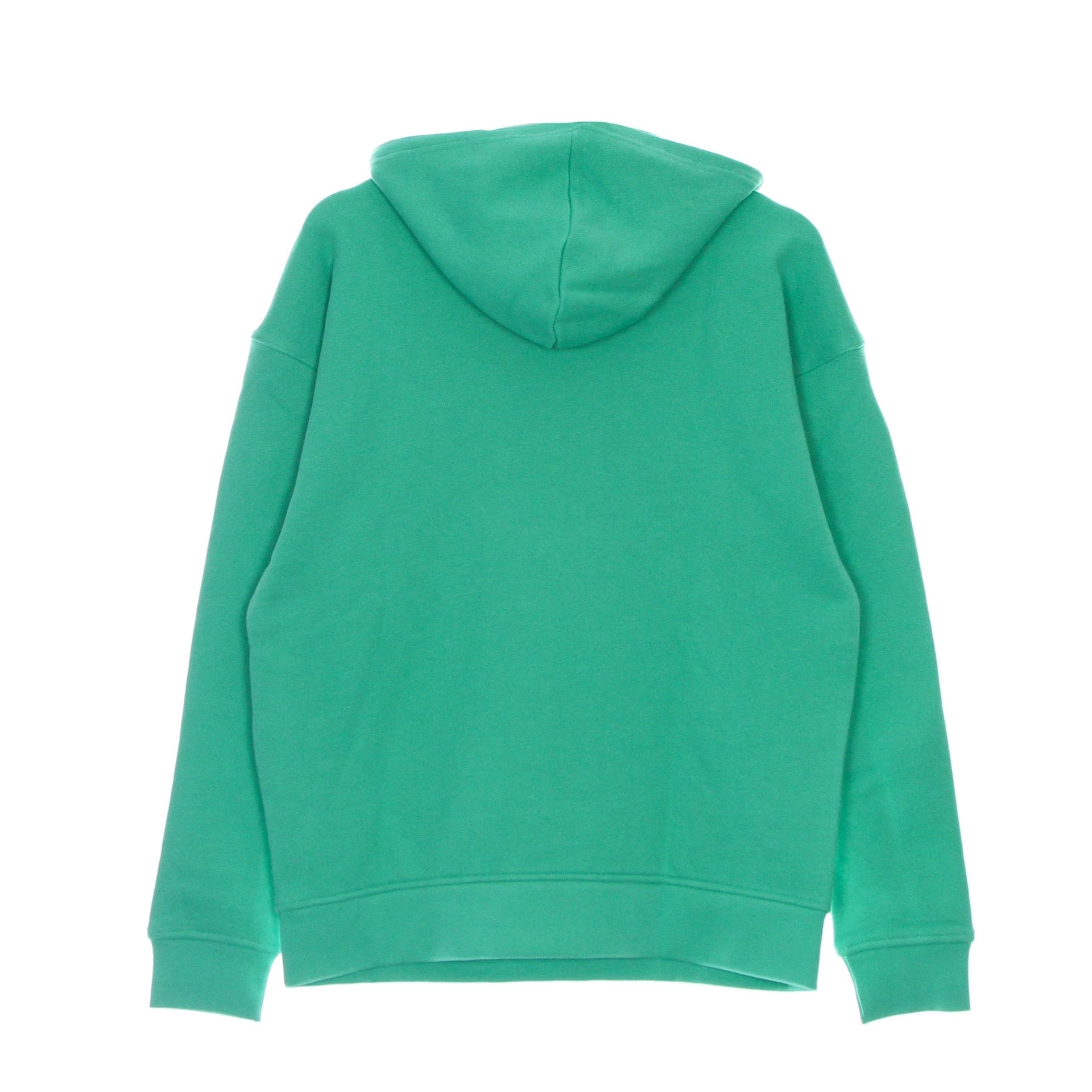 Adidas Felpa Leggera Cappuccio Donna Trefoil Hoodie Hire Green da donna in Felpe con cappuccio Drestige - Casamassima, commercioVirtuoso.it