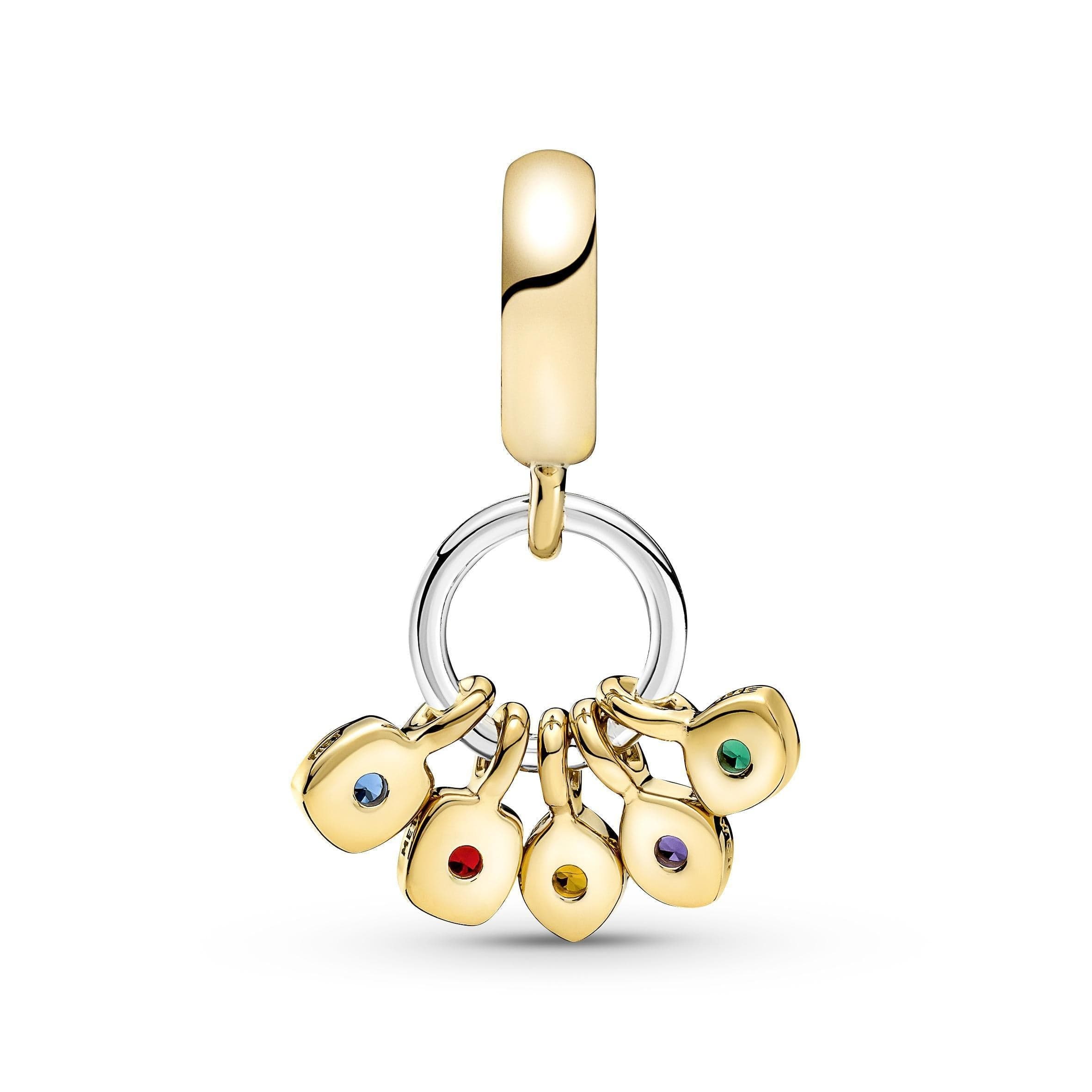 PANDORA -  charm Marvel, Avengers, Pendente Gemme dell'Infinito in Bead Charm Alba Gioielli - Casoria, commercioVirtuoso.it