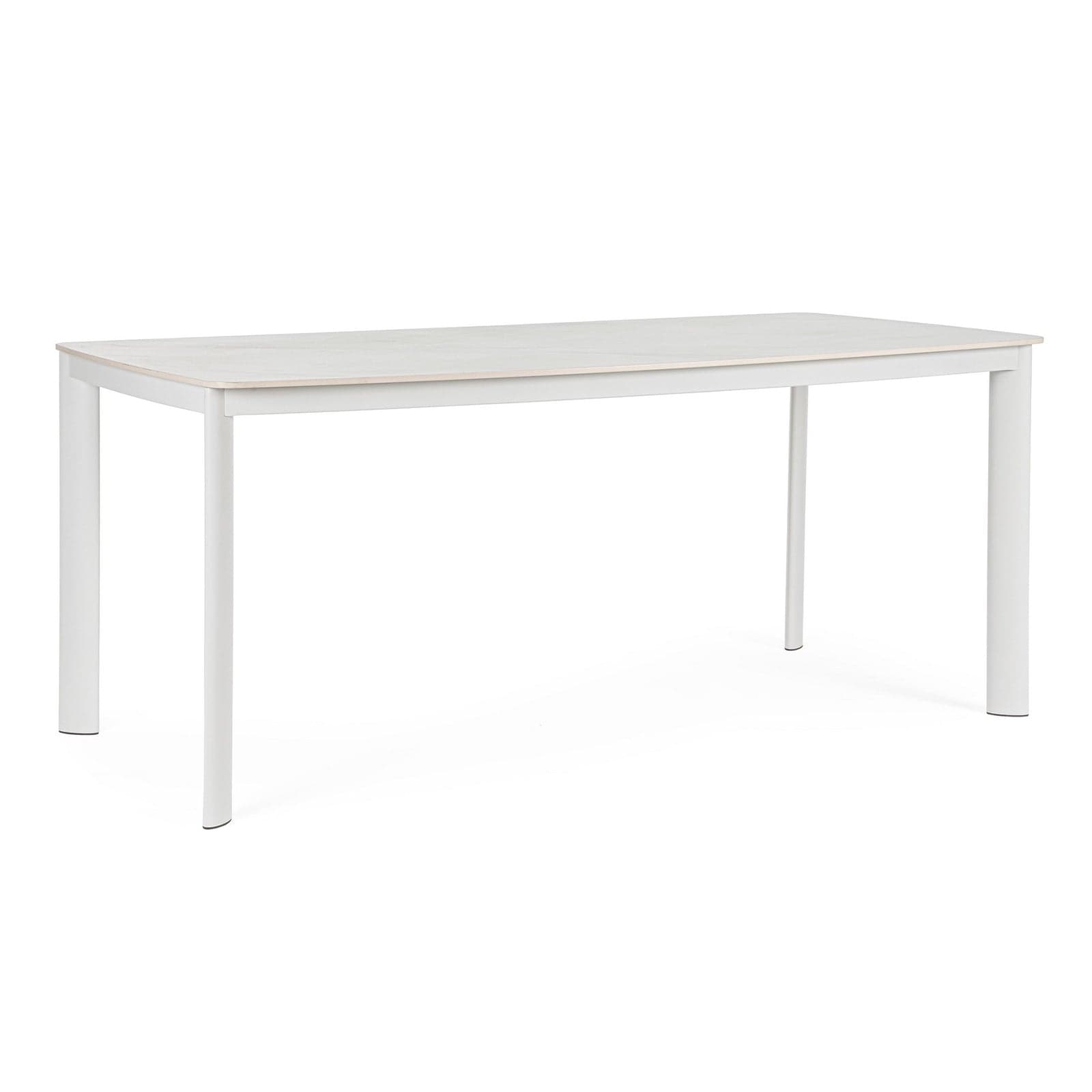 Tavolo "Alcora" struttura in alluminio verniciato a polvere 180 x h 75 cm per arredo casa - 10