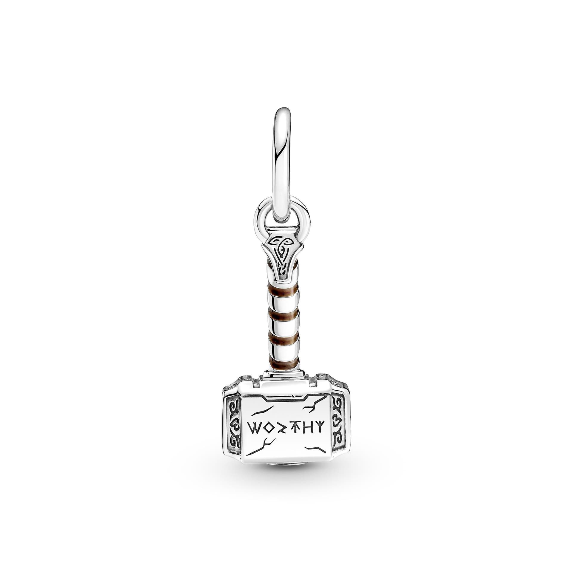 PANDORA - charm Marvel, Avengers, Pendente Martello di Thor in Bead Charm Alba Gioielli - Casoria, commercioVirtuoso.it