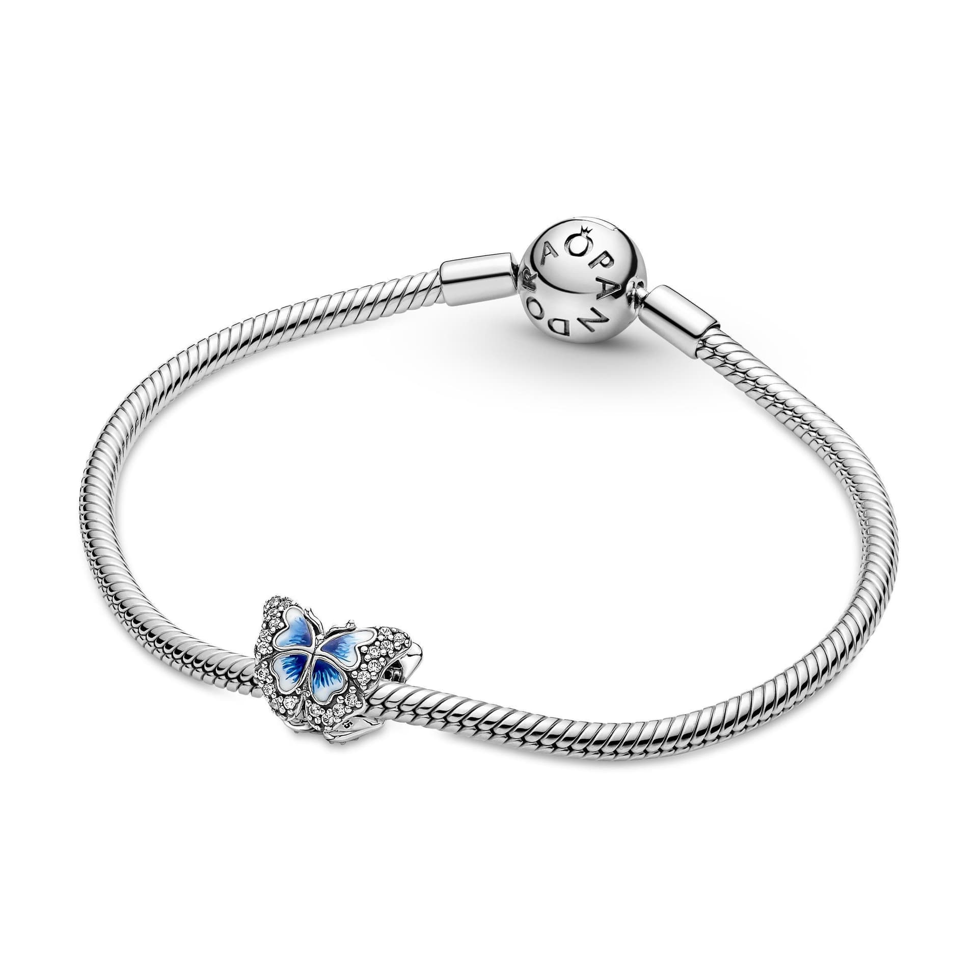PANDORA - CHARM FARFALLA BLU in Bead Charm Alba Gioielli - Casoria, commercioVirtuoso.it