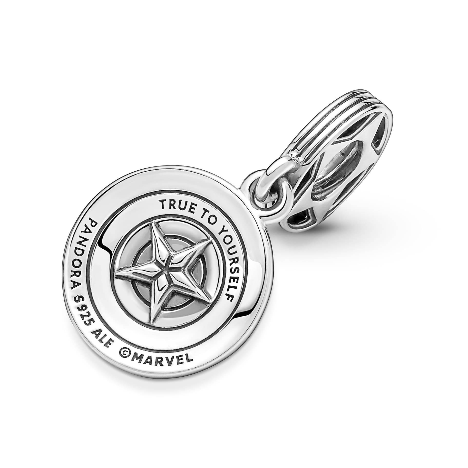 PANDORA - Marvel, Avengers, Pendente Scudo di Captain America in Bead Charm Alba Gioielli - Casoria, commercioVirtuoso.it
