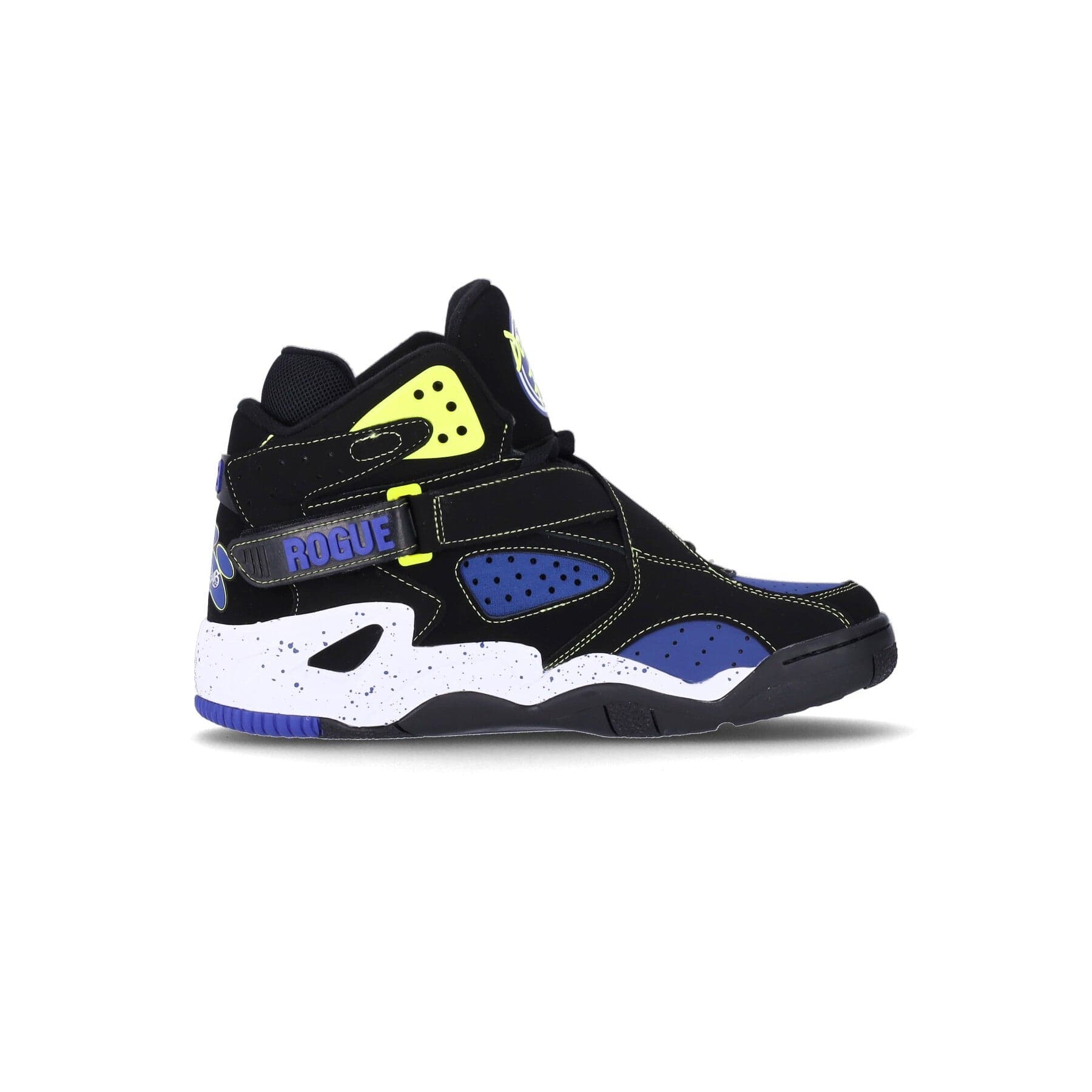 EWING ATHLETICS Scarpa Basket Uomo Rogue Dogg Pound "dog Food" Black/blue/lemon da uomo in Sneaker casual Drestige - Casamassima, commercioVirtuoso.it