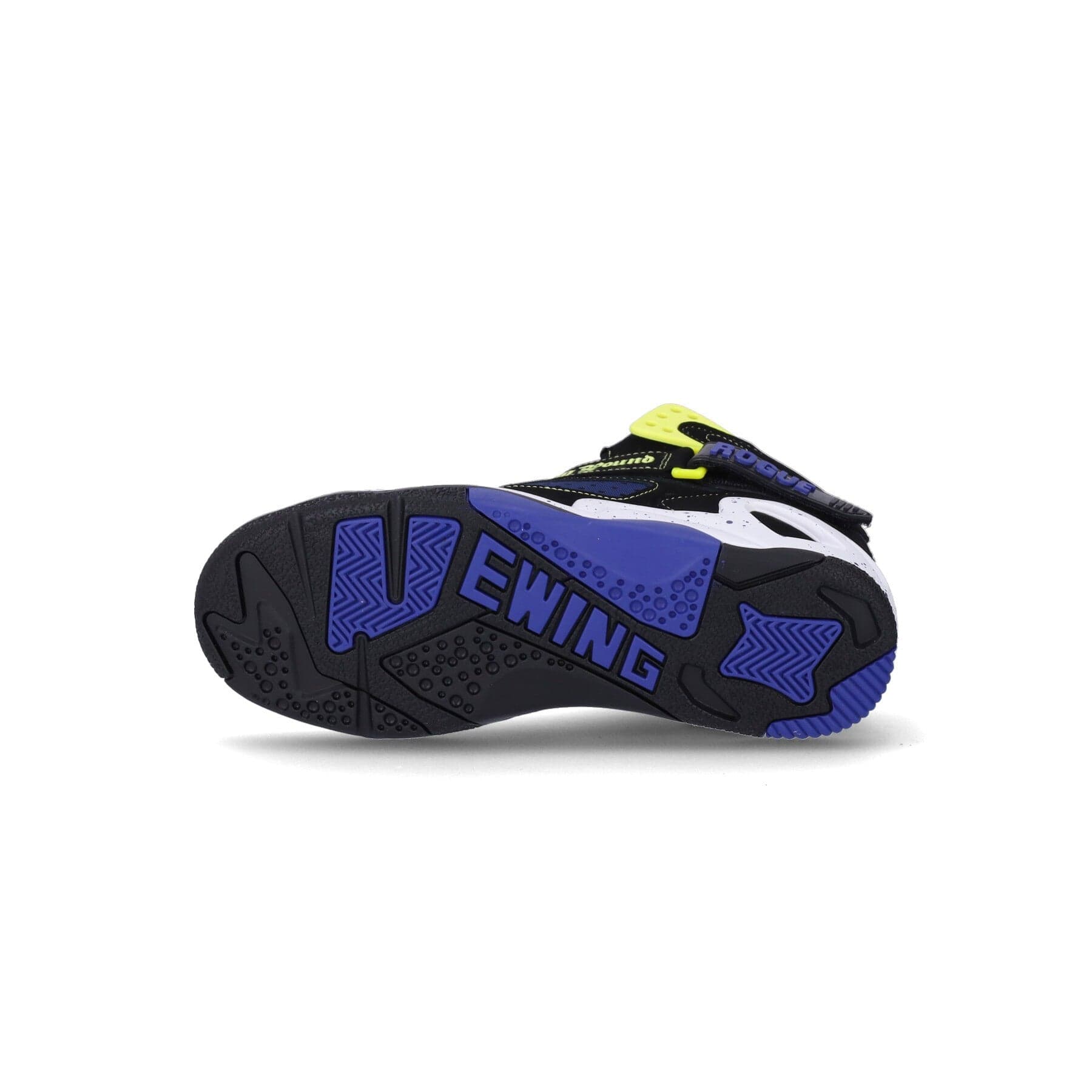 EWING ATHLETICS Scarpa Basket Uomo Rogue Dogg Pound "dog Food" Black/blue/lemon da uomo in Sneaker casual Drestige - Casamassima, commercioVirtuoso.it