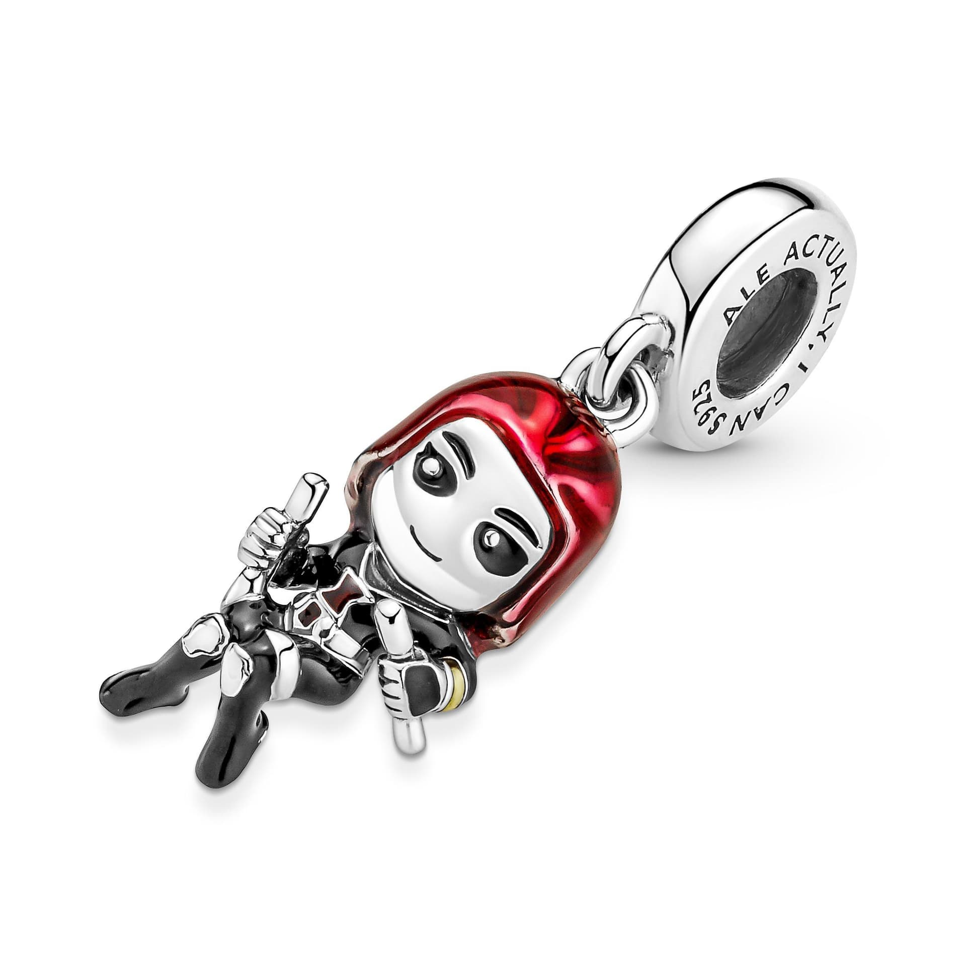 PANDORA - charm Marvel, Avengers, Pendente Black Widow in Bead Charm Alba Gioielli - Casoria, commercioVirtuoso.it