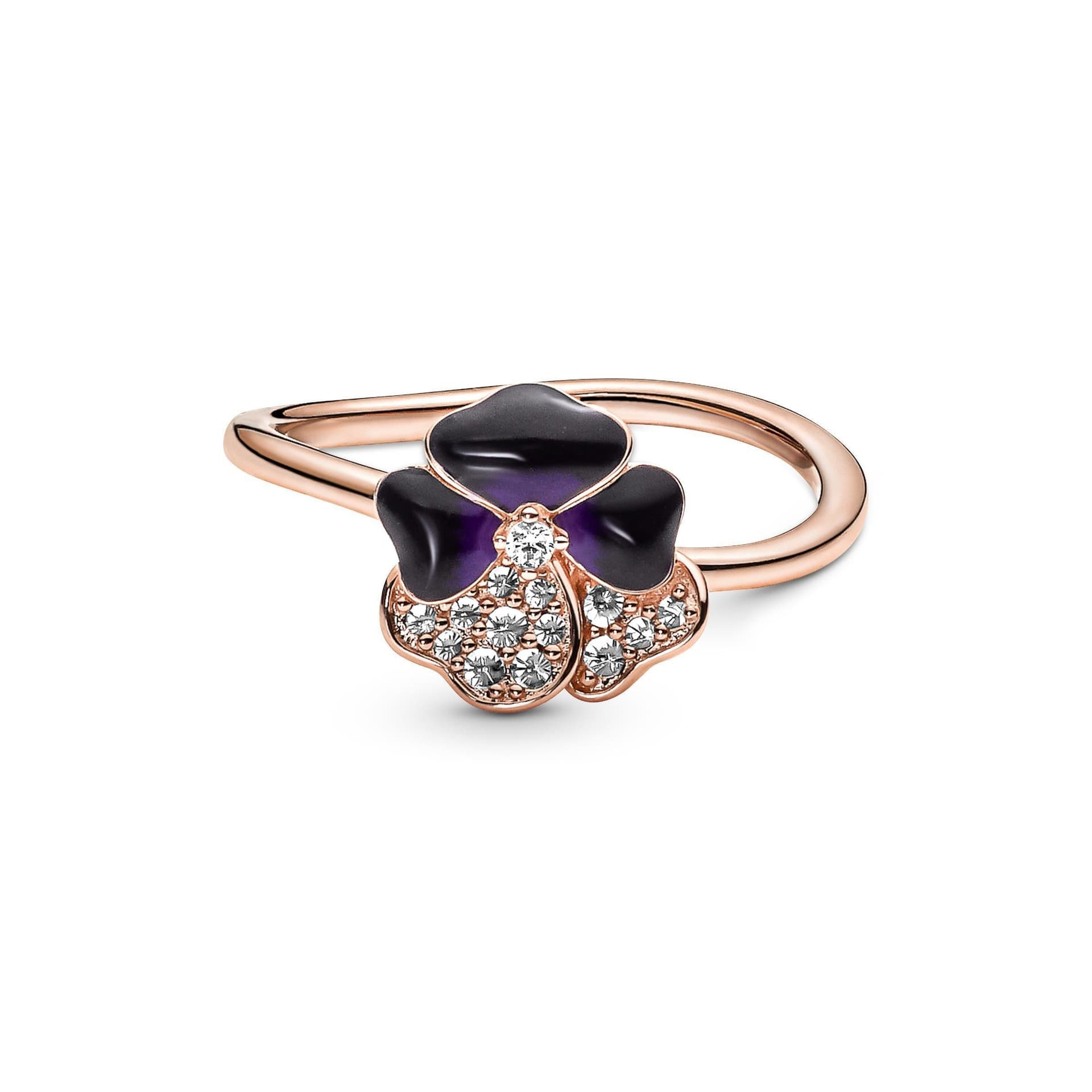 PANDORA - ANELLO VIOLA DEL PENSIERO LUMINOSA in Anelli Alba Gioielli - Casoria, commercioVirtuoso.it
