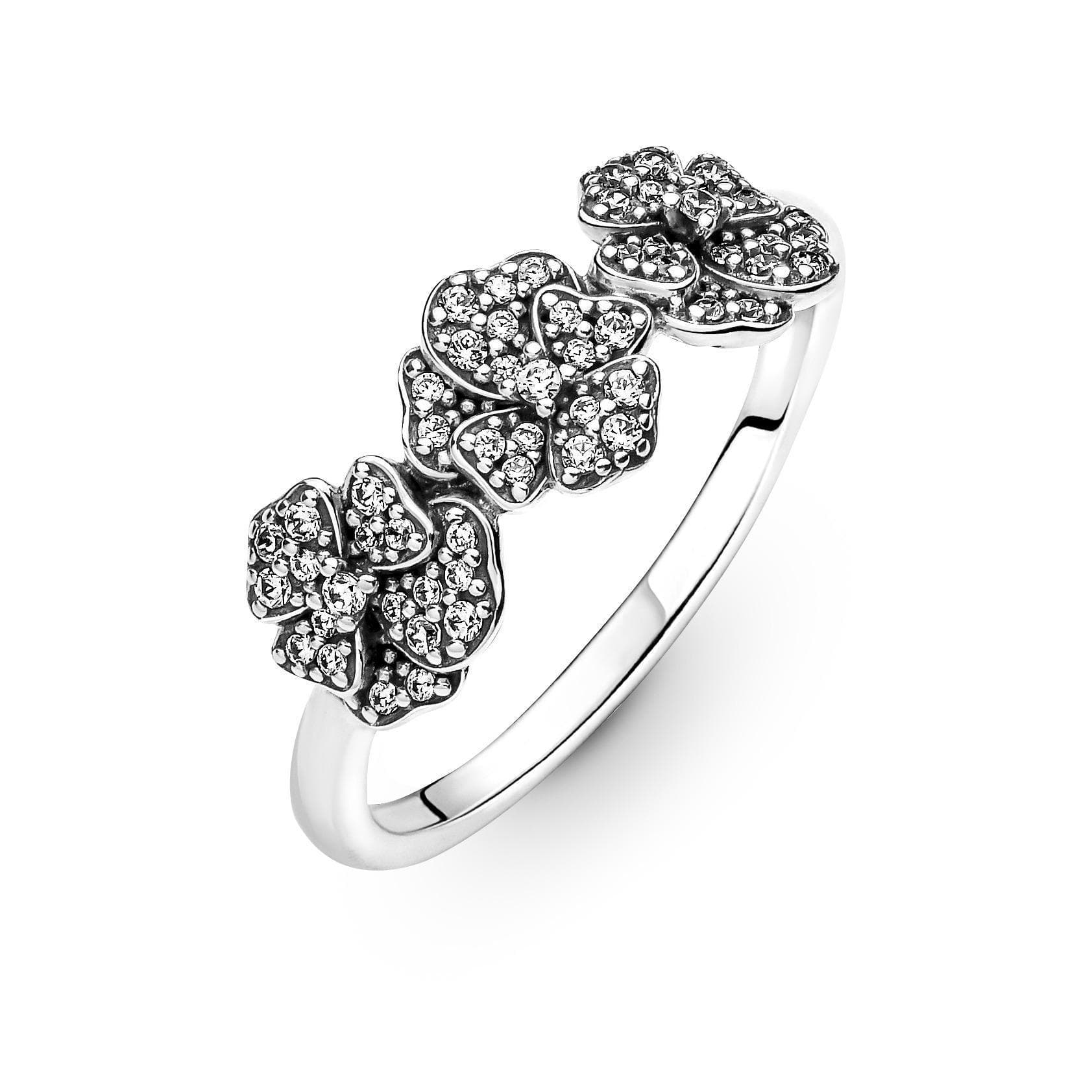 PANDORA - Anello Viole del Pensiero Luminose in Anelli Alba Gioielli - Casoria, commercioVirtuoso.it