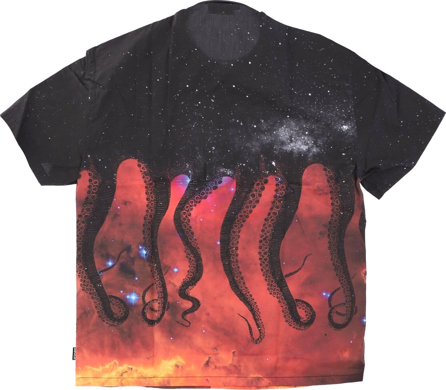 OCTOPUS Camicia Manica Corta Uomo Galaxy Shirt Black da uomo in Camicie casual Drestige - Casamassima, commercioVirtuoso.it