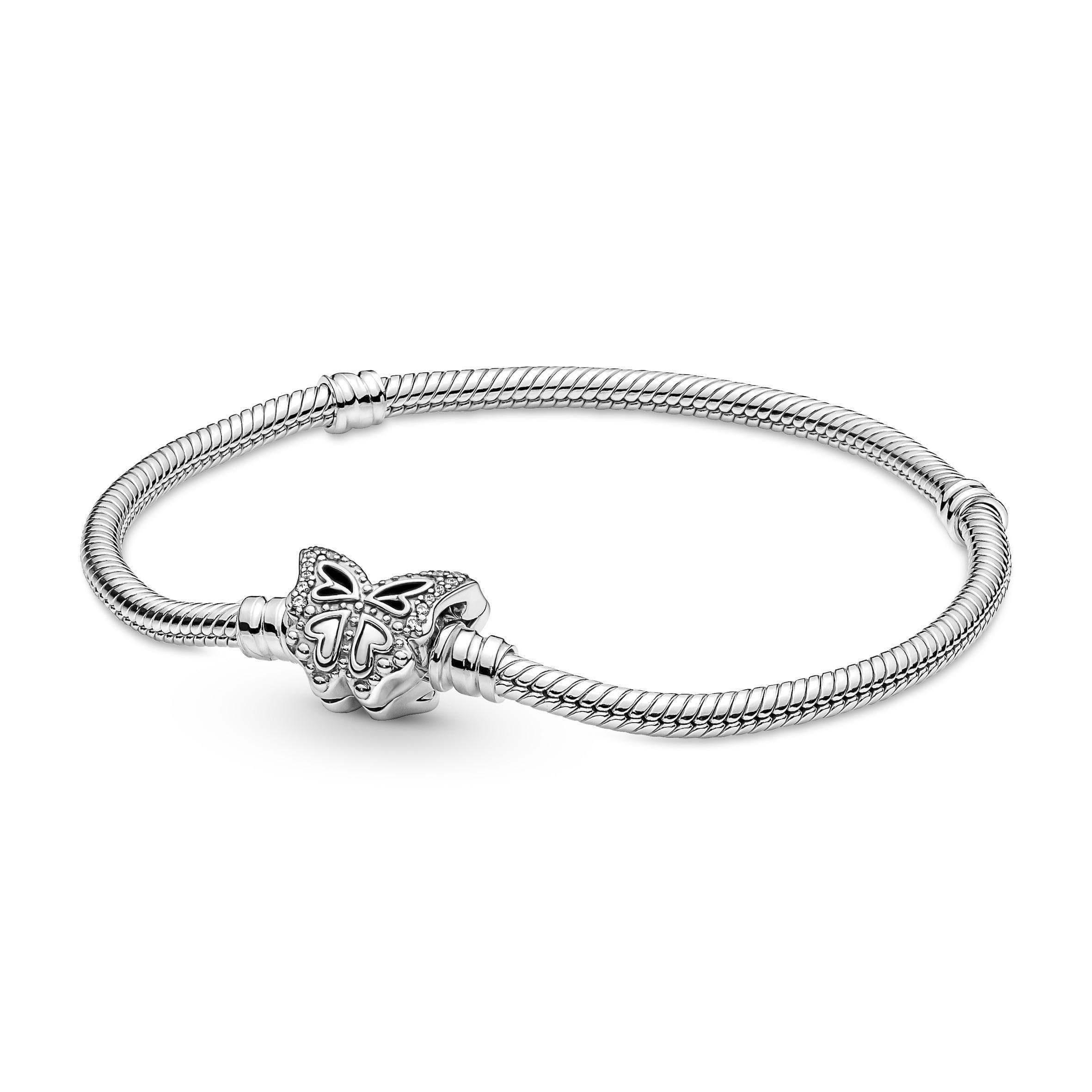 Pandora - Bracciale con Chiusura a Farfalla in Bracciali Alba Gioielli - Casoria, commercioVirtuoso.it