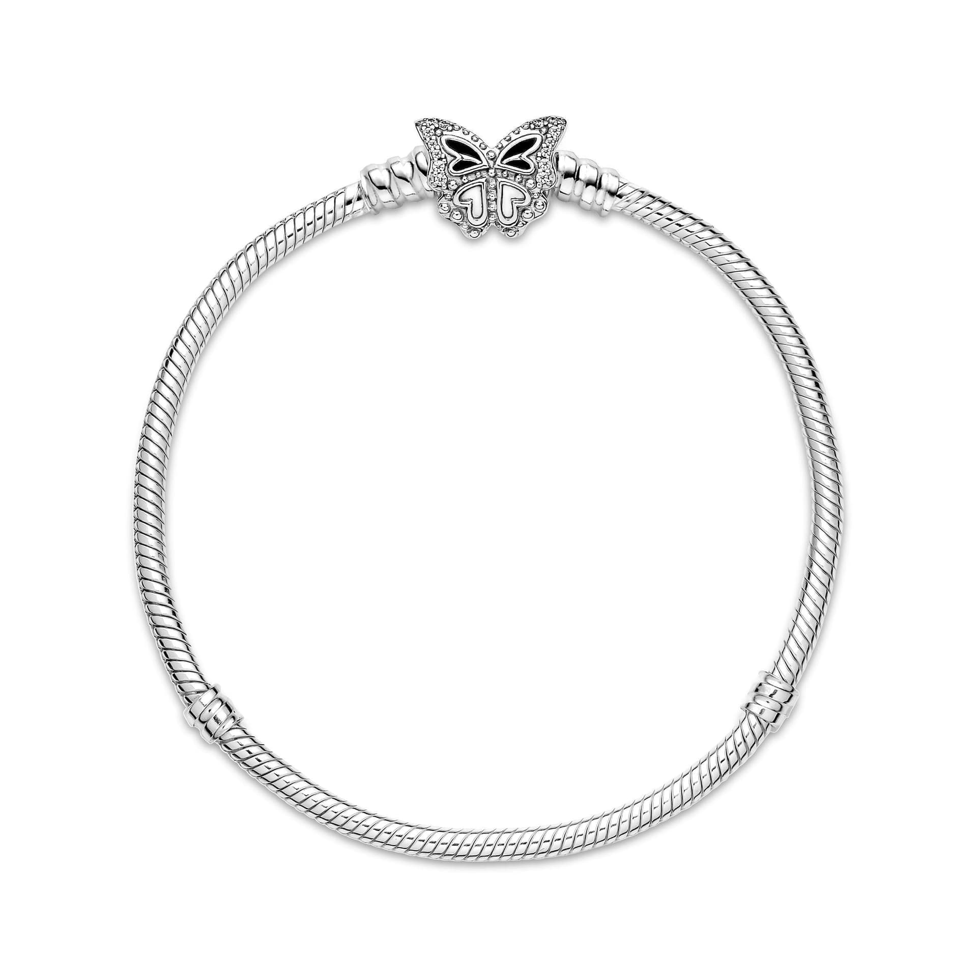 Pandora - Bracciale con Chiusura a Farfalla in Bracciali Alba Gioielli - Casoria, commercioVirtuoso.it