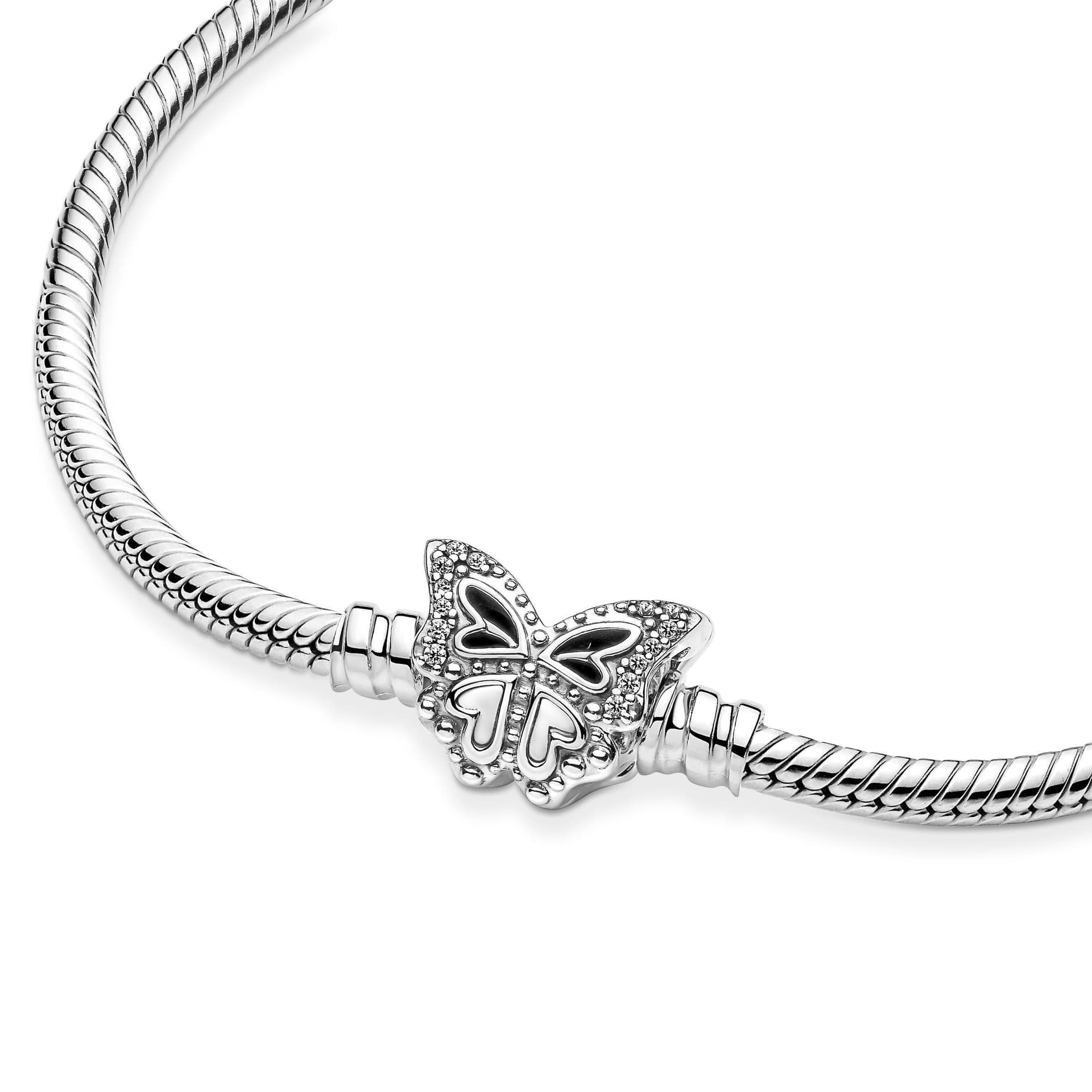 Pandora - Bracciale con Chiusura a Farfalla in Bracciali Alba Gioielli - Casoria, commercioVirtuoso.it