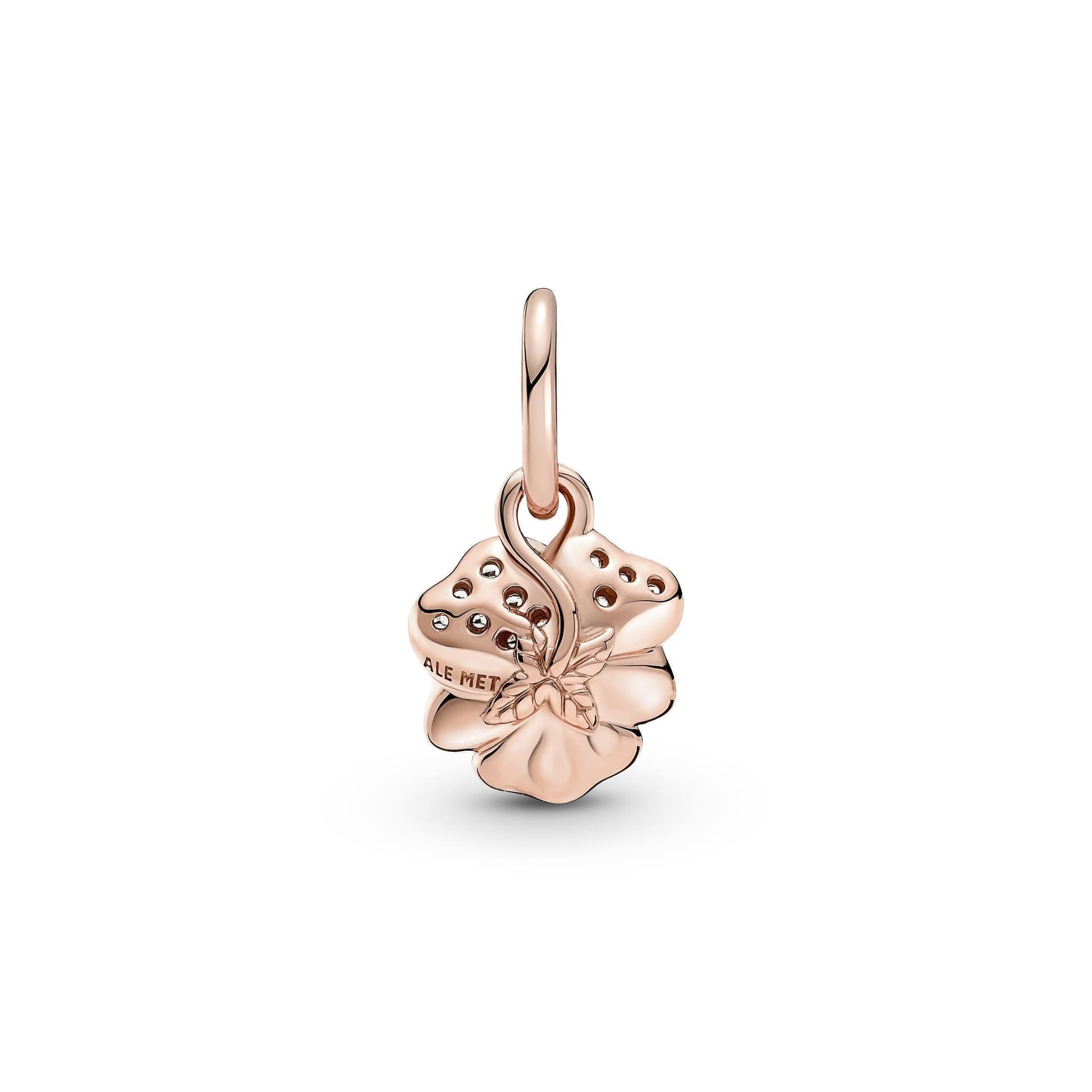 PANDORA - Charm Pendente Viola del Pensiero Luminosa in Bead Charm Alba Gioielli - Casoria, commercioVirtuoso.it