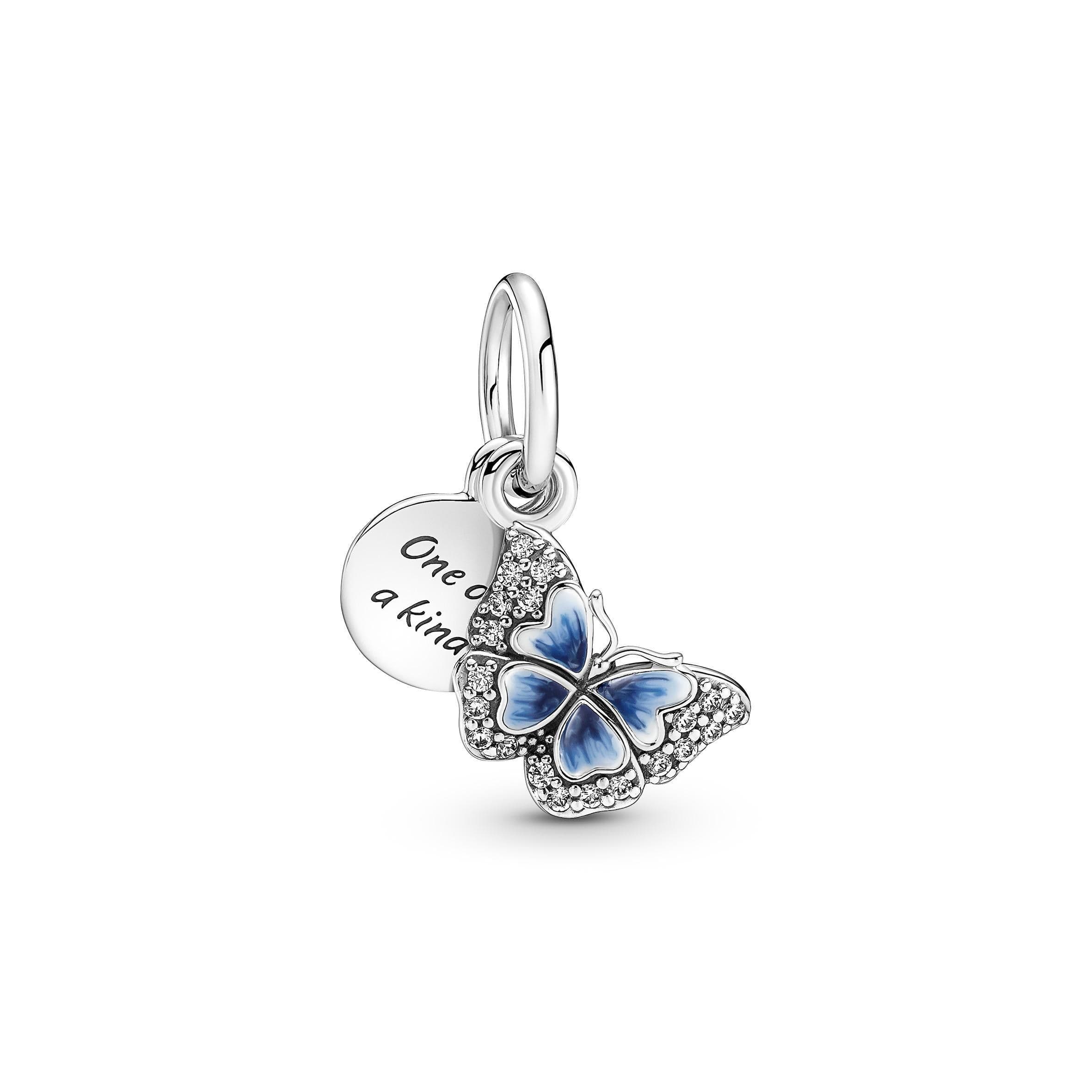 PANDORA - Charm Pendente Farfalla Blu