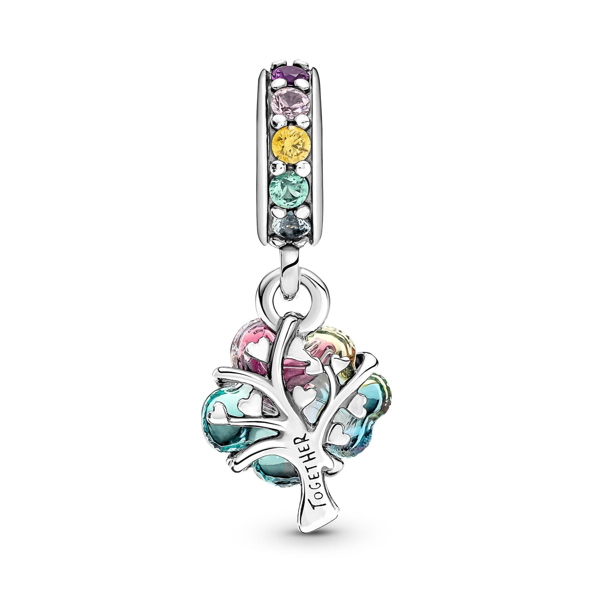 PANDORA - Charm Pendente Albero Arcobaleno Vetro di Murano in Bead Charm Alba Gioielli - Casoria, commercioVirtuoso.it