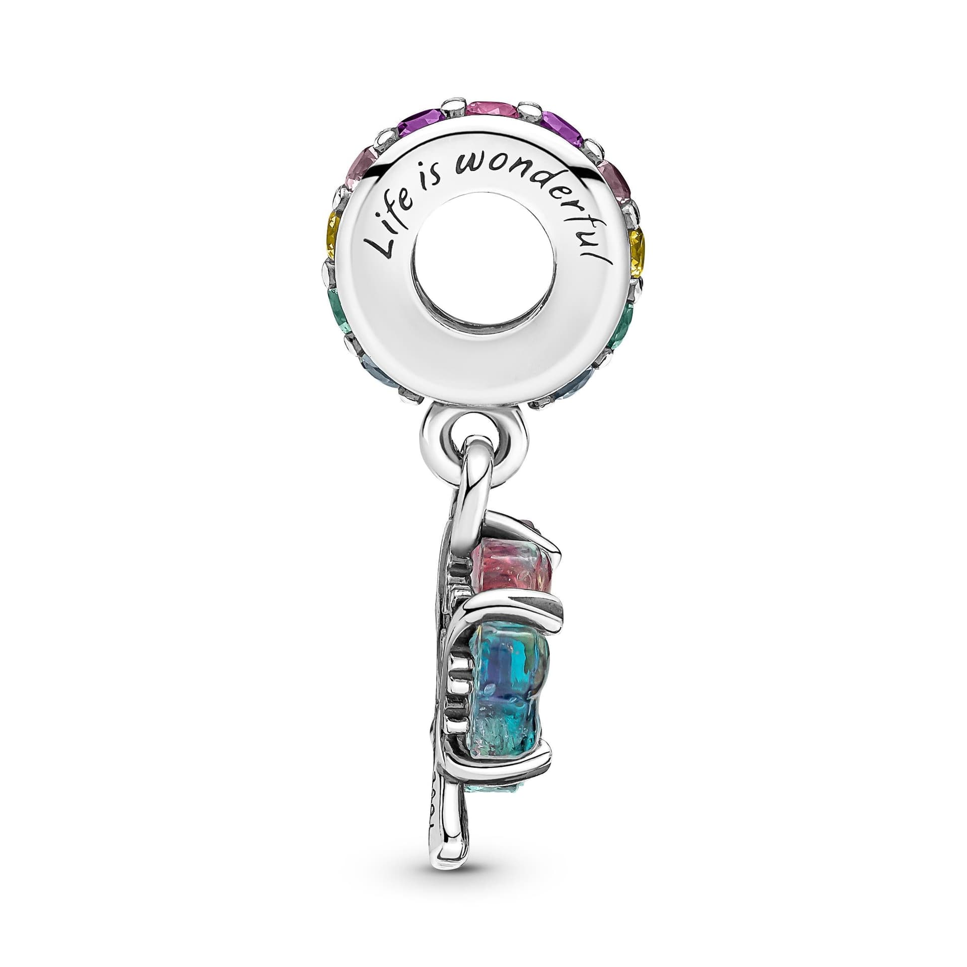 PANDORA - Charm Pendente Albero Arcobaleno Vetro di Murano in Bead Charm Alba Gioielli - Casoria, commercioVirtuoso.it