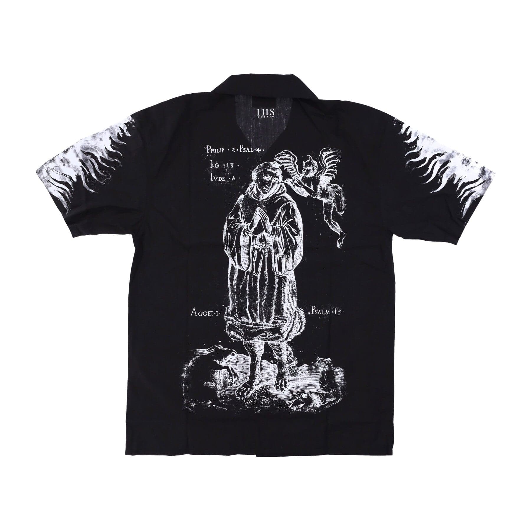 IHS Camicia Manica Corta Uomo Respect Your Demon Bowling Shirt Black da uomo in Camicie casual Drestige - Casamassima, commercioVirtuoso.it