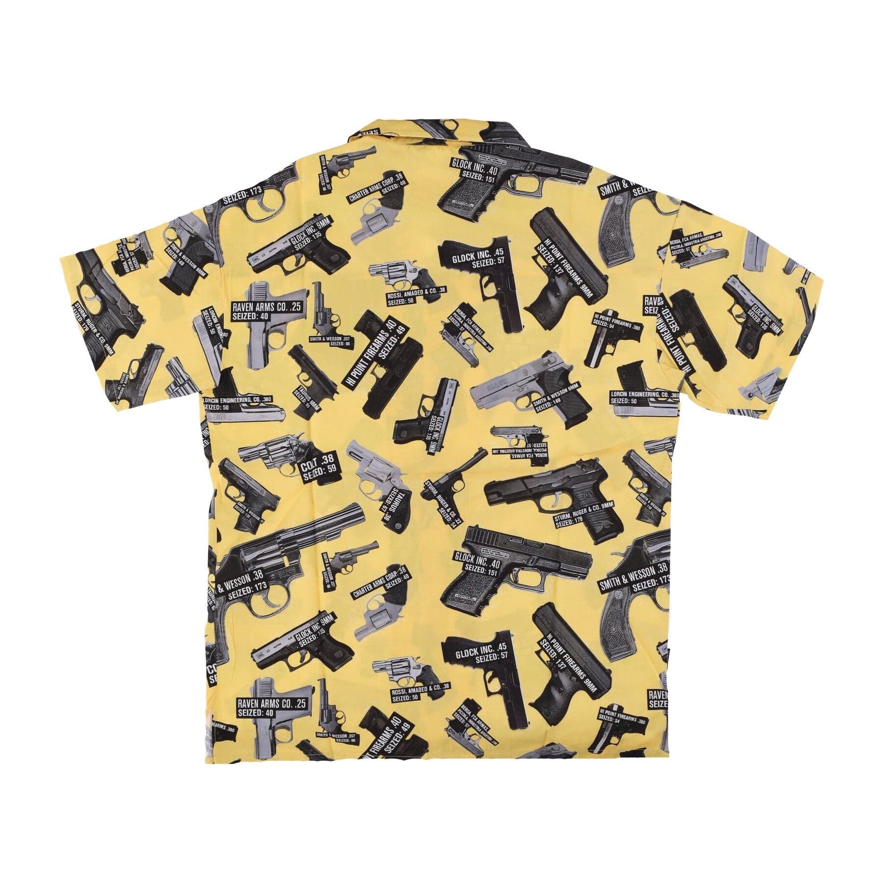 PROPAGANDA Camicia Manica Corta Uomo Arsenal Beach Shirt Black/yellow da uomo in T-shirt Drestige - Casamassima, commercioVirtuoso.it