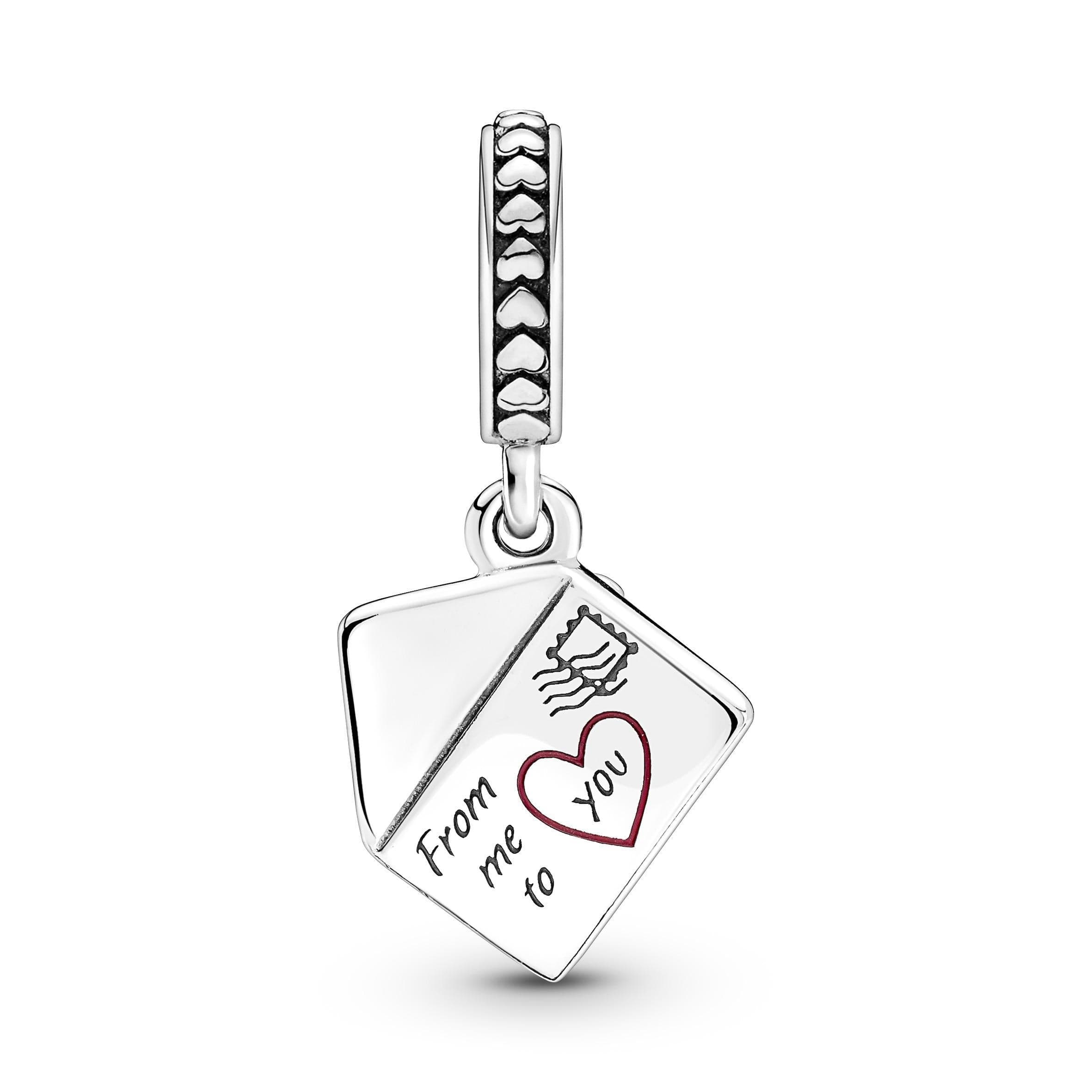 PANDORA - Charm Pendente "From me to You” in Bead Charm Alba Gioielli - Casoria, commercioVirtuoso.it