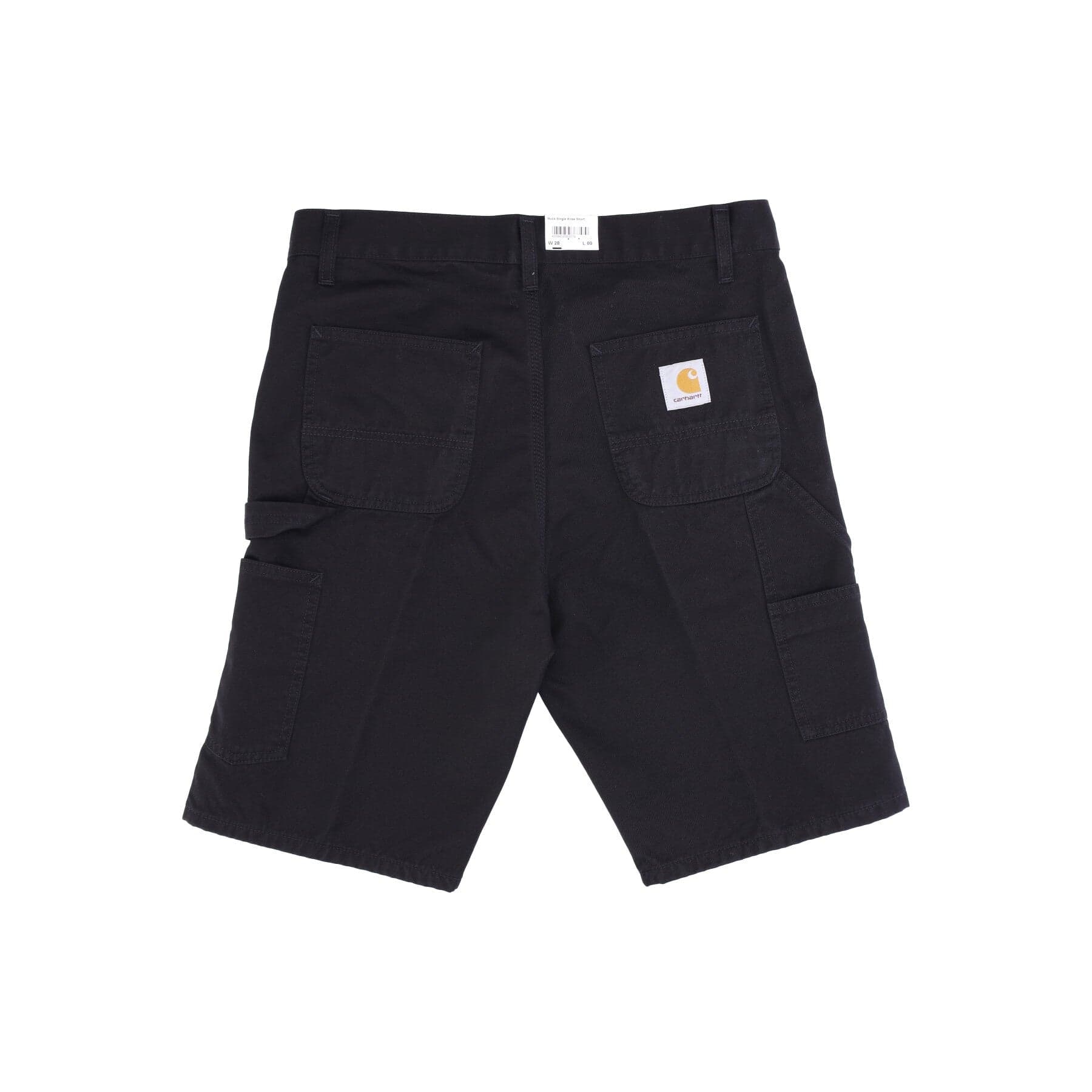 CARHARTT WIP Jeans Corto Uomo Ruck Single Knee Short Black Stone Washed da uomo in Pantaloncini Drestige - Casamassima, commercioVirtuoso.it