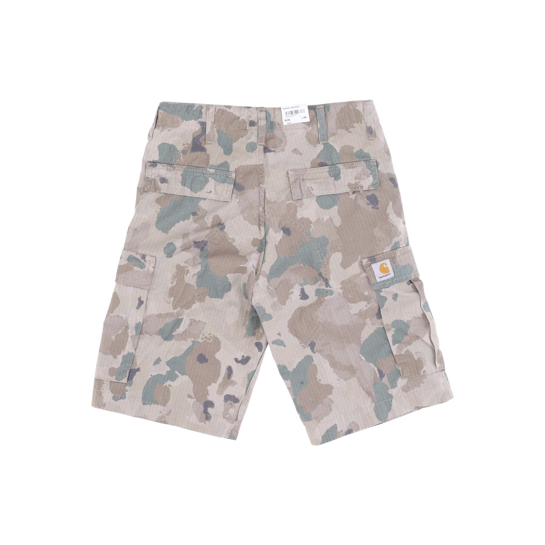 CARHARTT WIP Pantalone Corto Uomo Regular Cargo Short Camo Tide/thyme da uomo in Pantaloncini Drestige - Casamassima, commercioVirtuoso.it