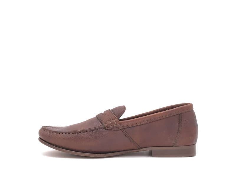 BRAKING Mocassino uomo in cuoio cognac in Loafer e mocassini Calzature Durello - Agna, commercioVirtuoso.it
