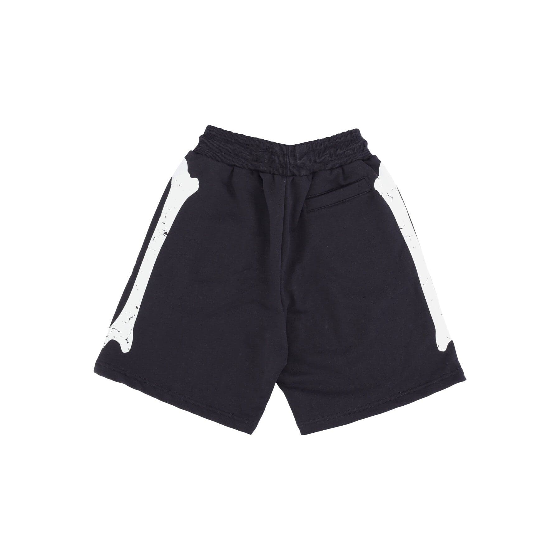PHOBIA Pantalone Corto Tuta Uomo Skeleton Print Shorts Black/white da uomo in Pantaloncini Drestige - Casamassima, commercioVirtuoso.it