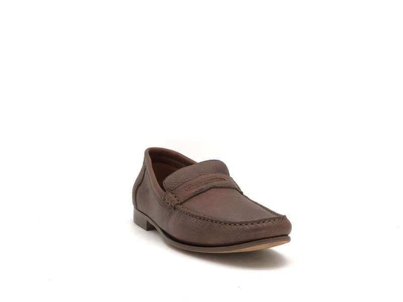 BRAKING Mocassino uomo in cuoio cognac in Loafer e mocassini Calzature Durello - Agna, commercioVirtuoso.it